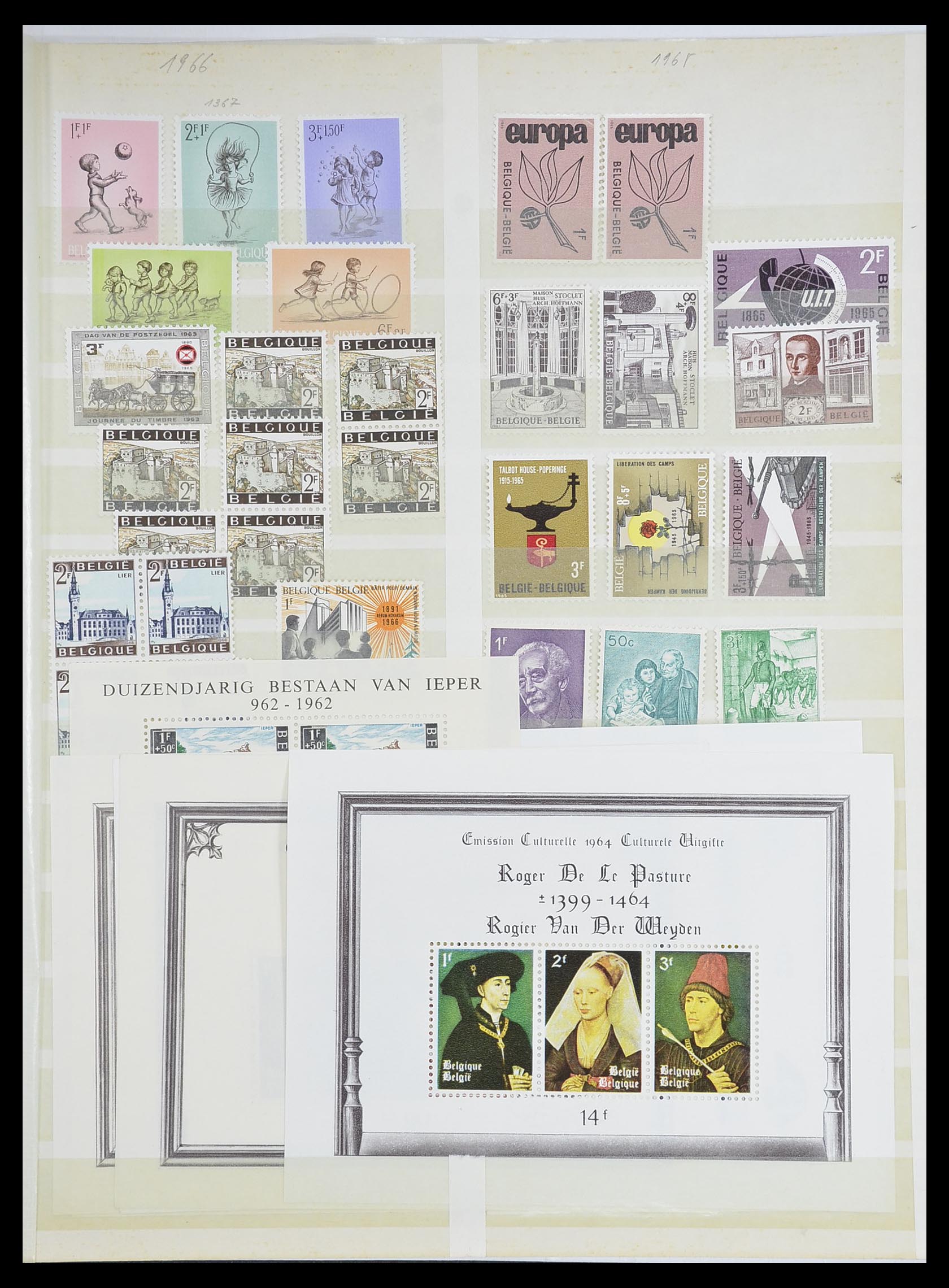 33743 067 - Postzegelverzameling 33743 België 1961-2000.