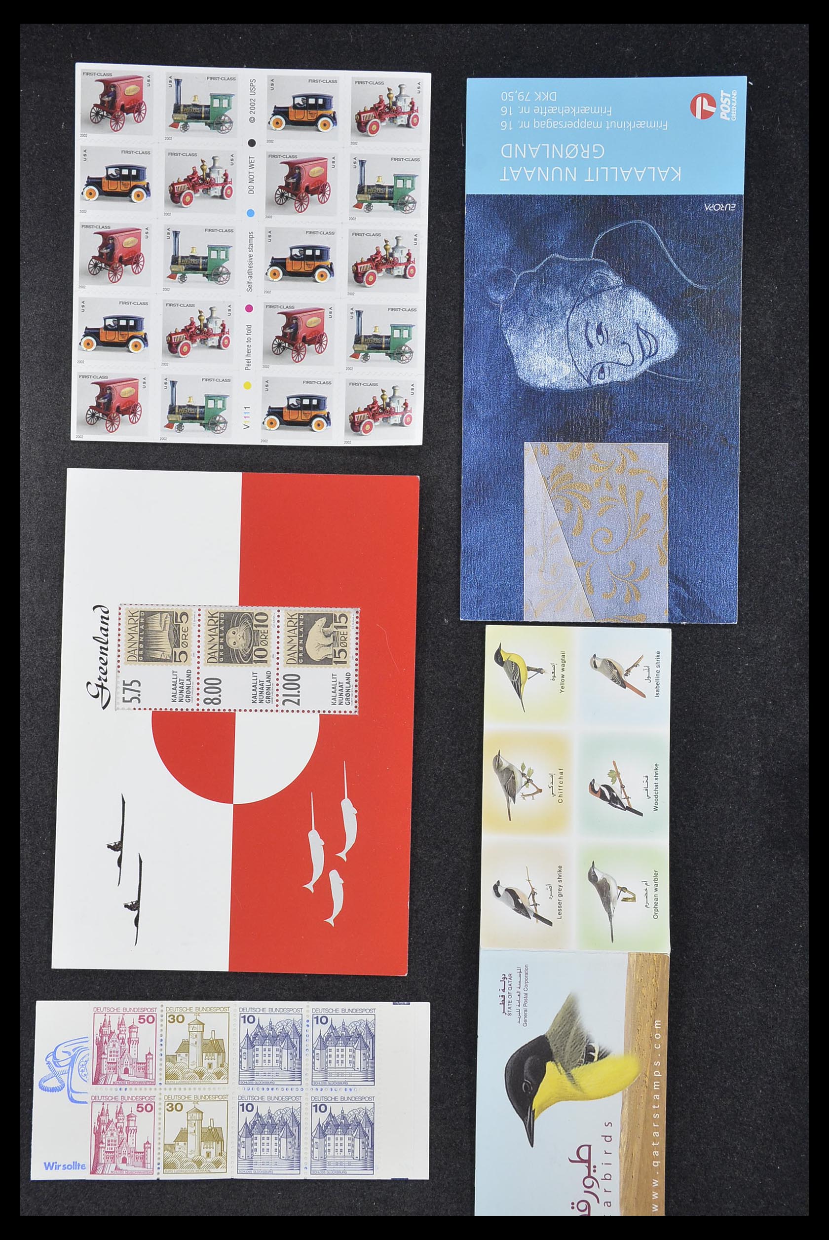 33744 017 - Postzegelverzameling 33744 Wereld postzegelboekjes 1919-2011.