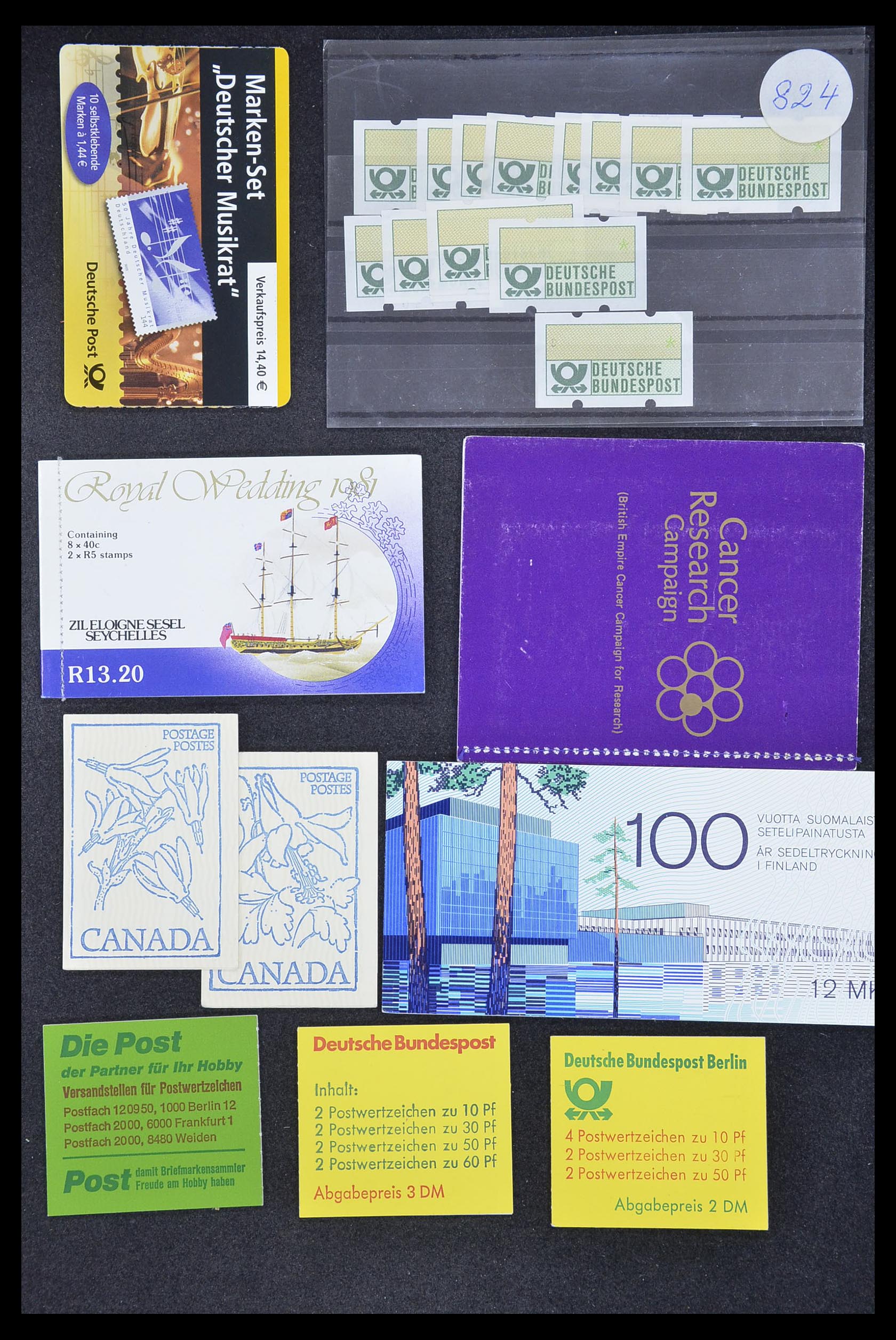 33744 039 - Postzegelverzameling 33744 Wereld postzegelboekjes 1919-2011.