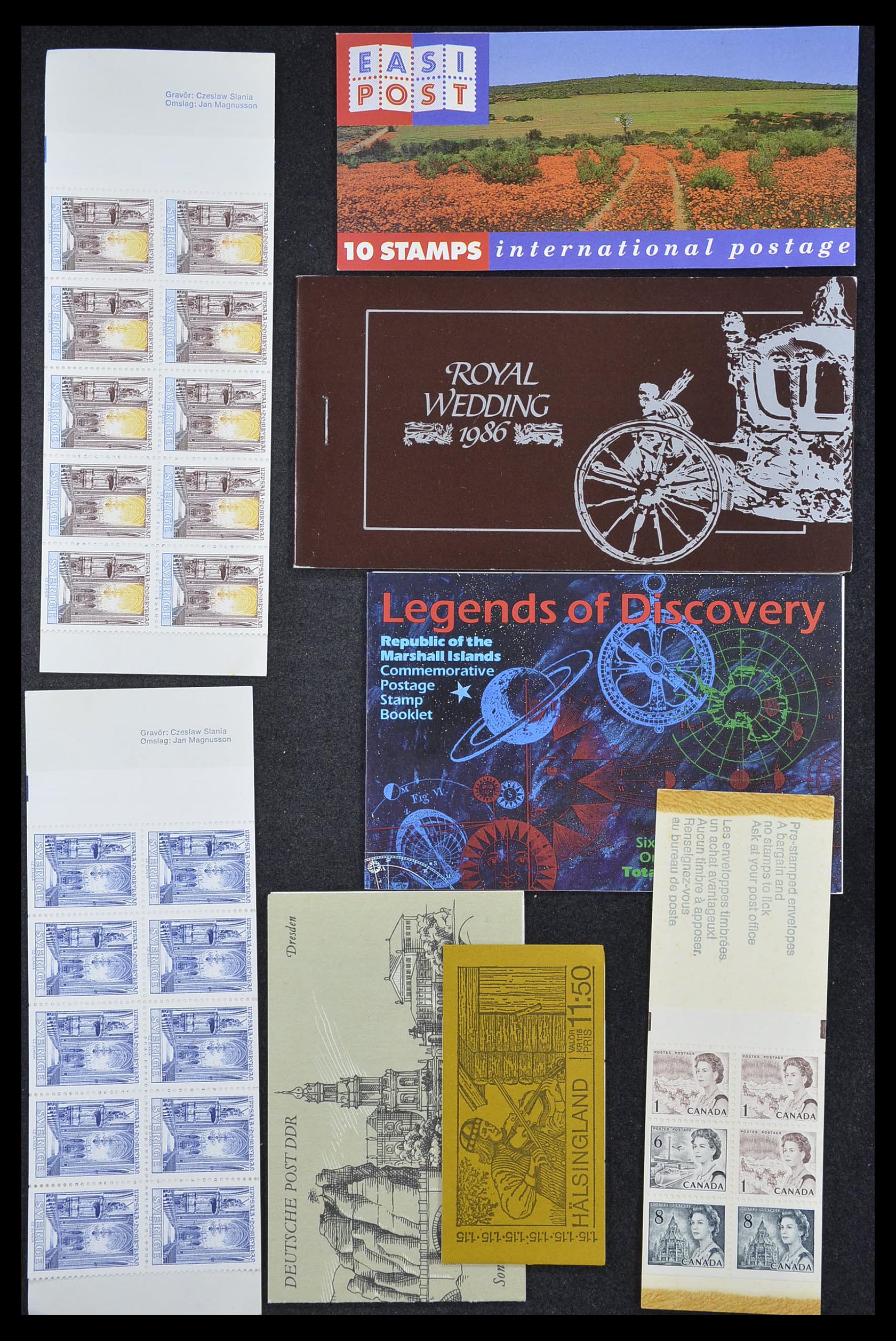 33744 043 - Postzegelverzameling 33744 Wereld postzegelboekjes 1919-2011.