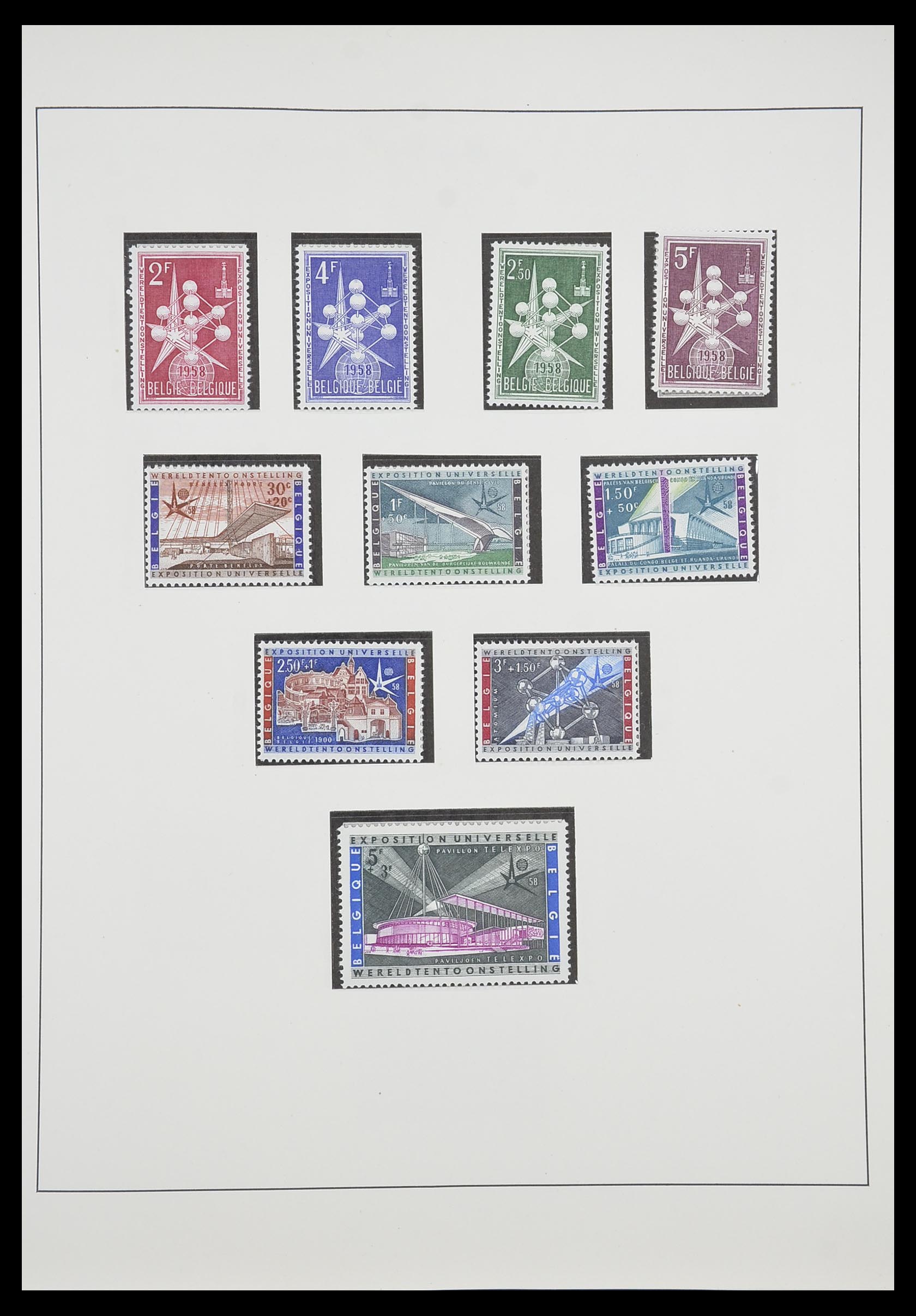 33747 001 - Postzegelverzameling 33747 Diverse motieven 1958-1986.