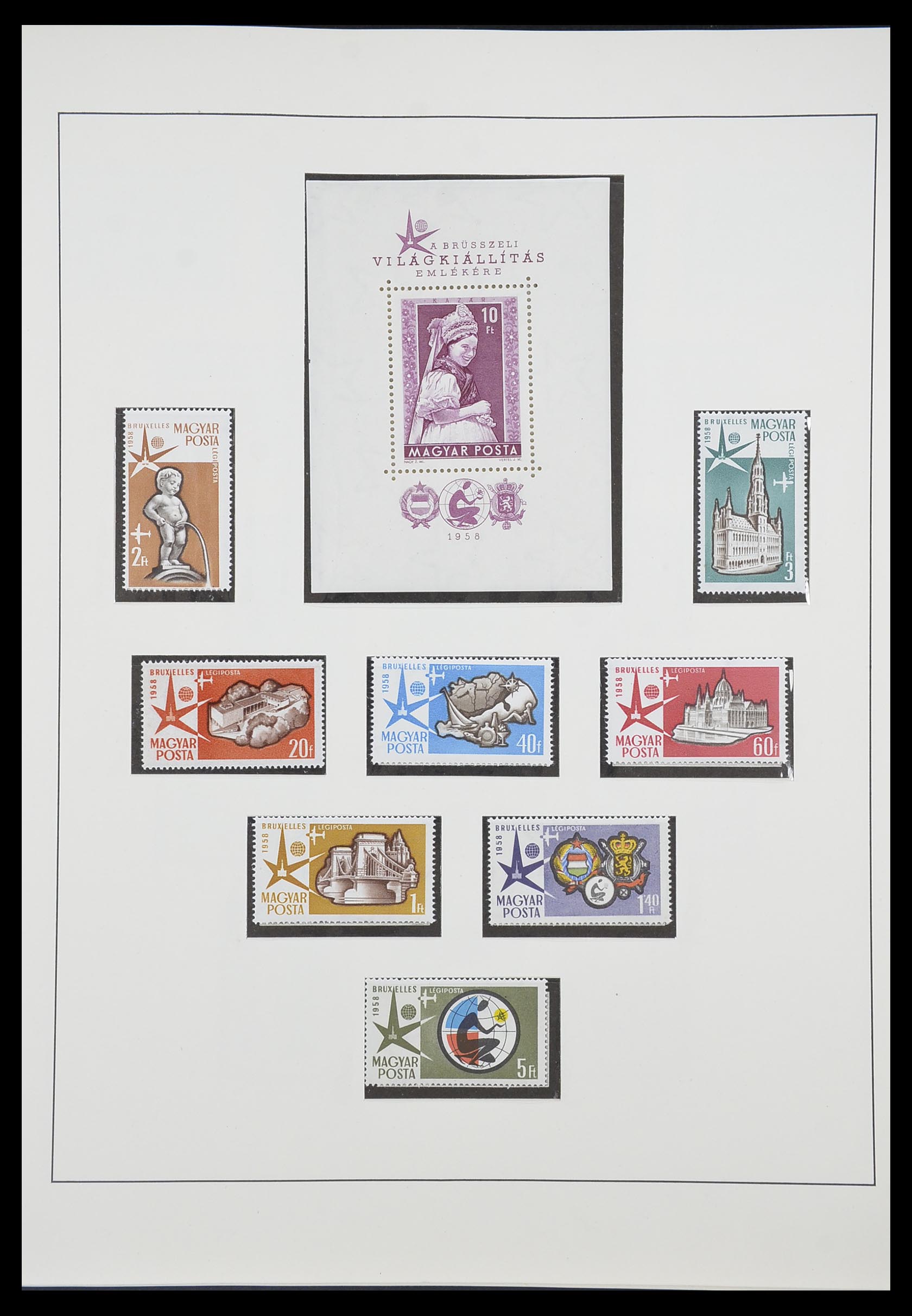 33747 003 - Postzegelverzameling 33747 Diverse motieven 1958-1986.