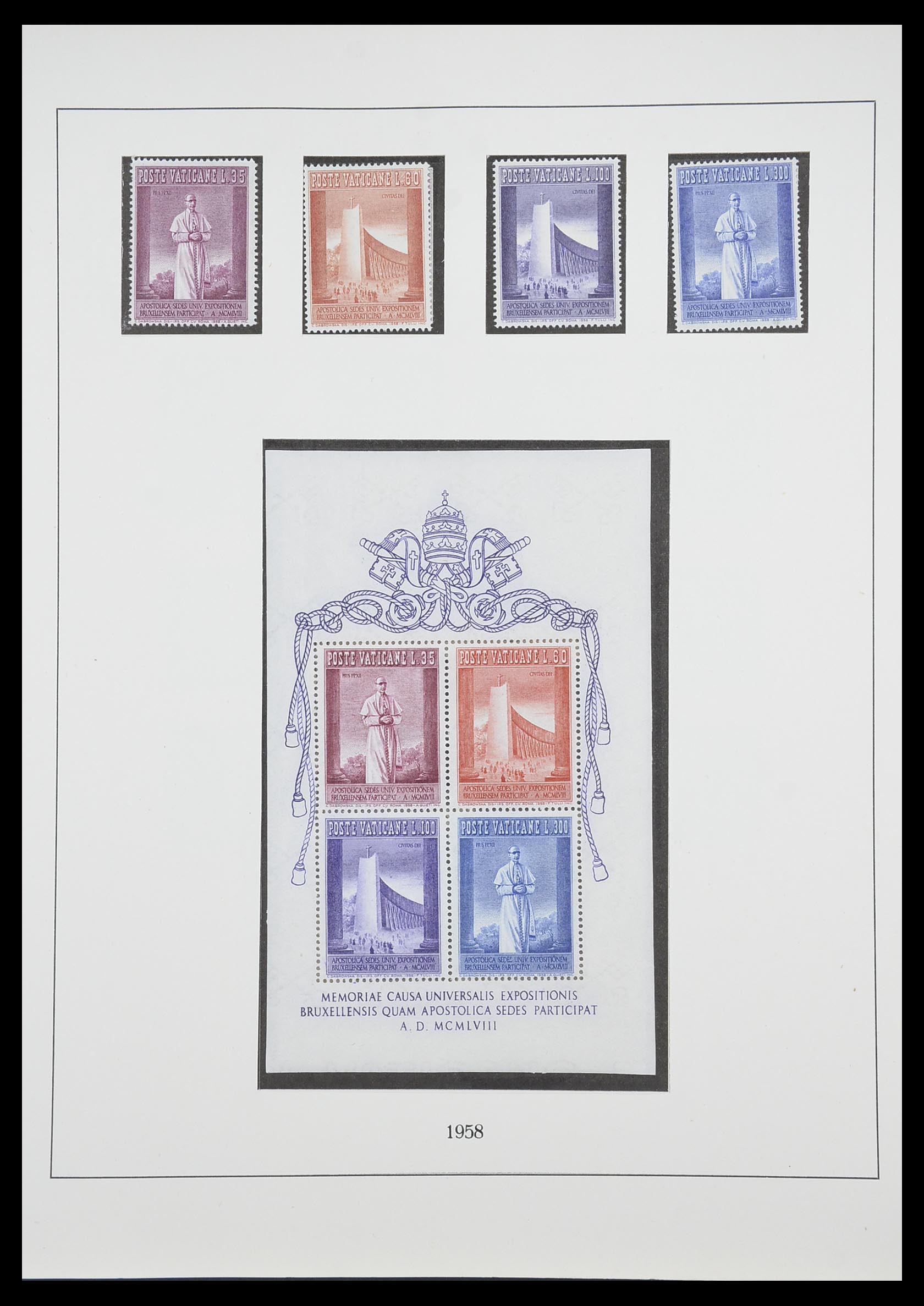 33747 007 - Postzegelverzameling 33747 Diverse motieven 1958-1986.