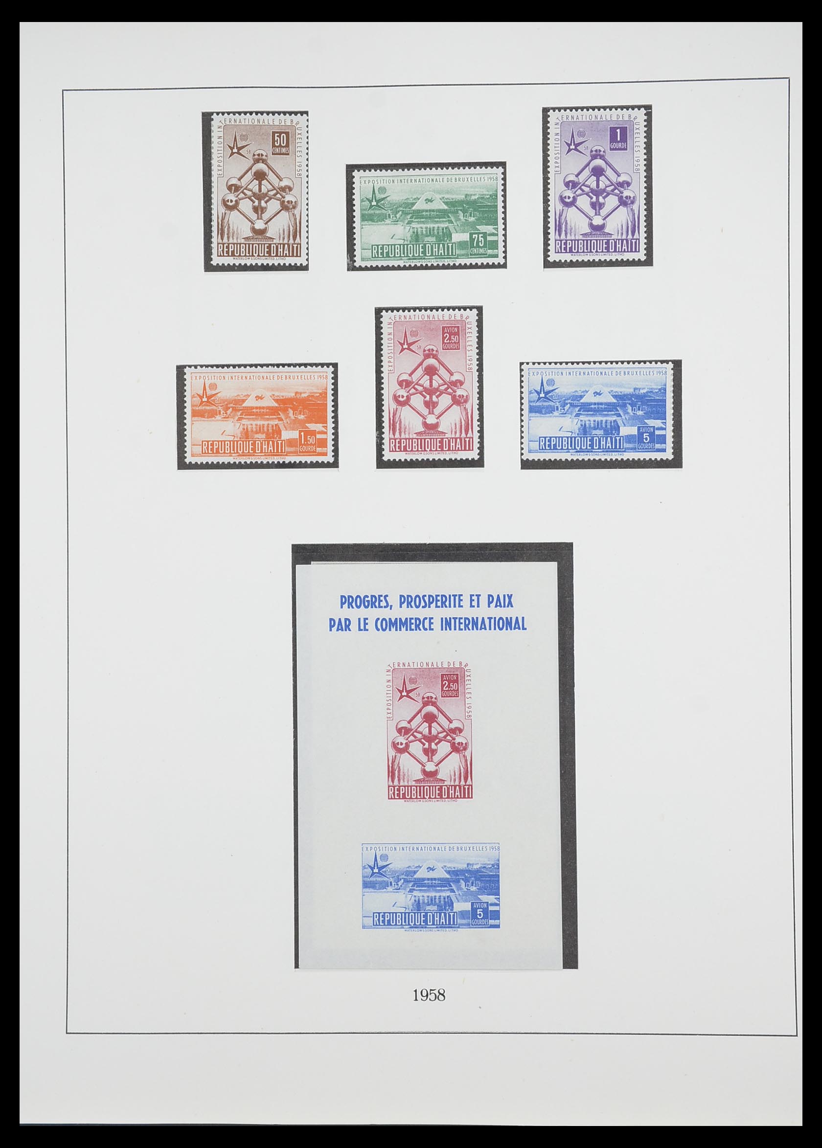 33747 009 - Postzegelverzameling 33747 Diverse motieven 1958-1986.