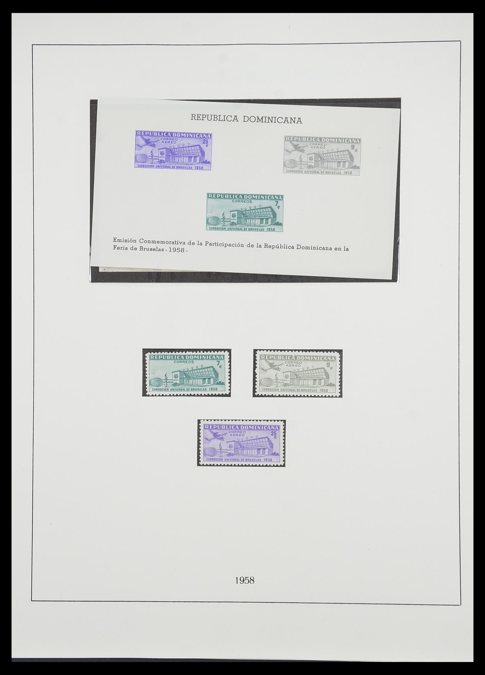 33747 012 - Postzegelverzameling 33747 Diverse motieven 1958-1986.