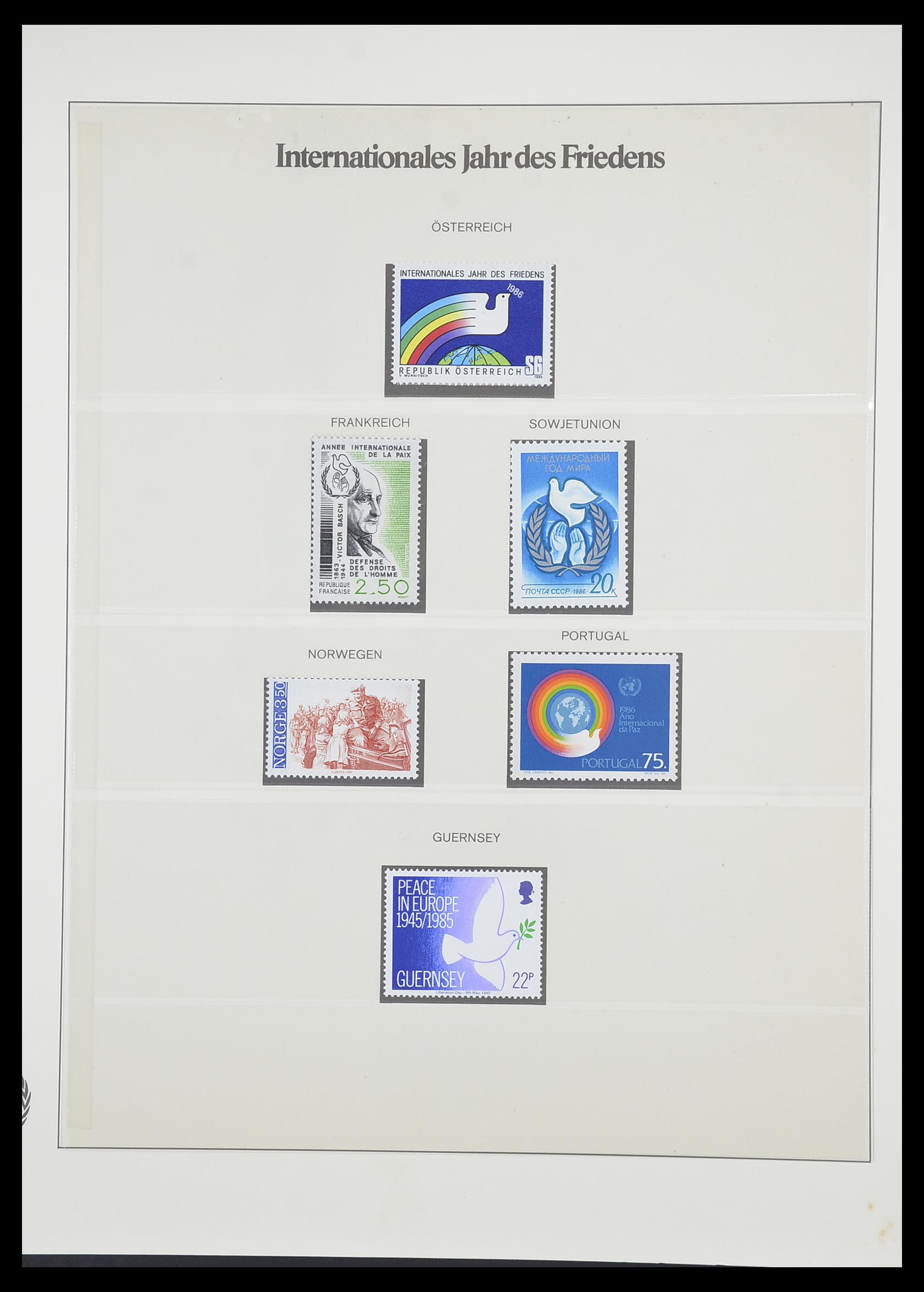 33747 021 - Postzegelverzameling 33747 Diverse motieven 1958-1986.
