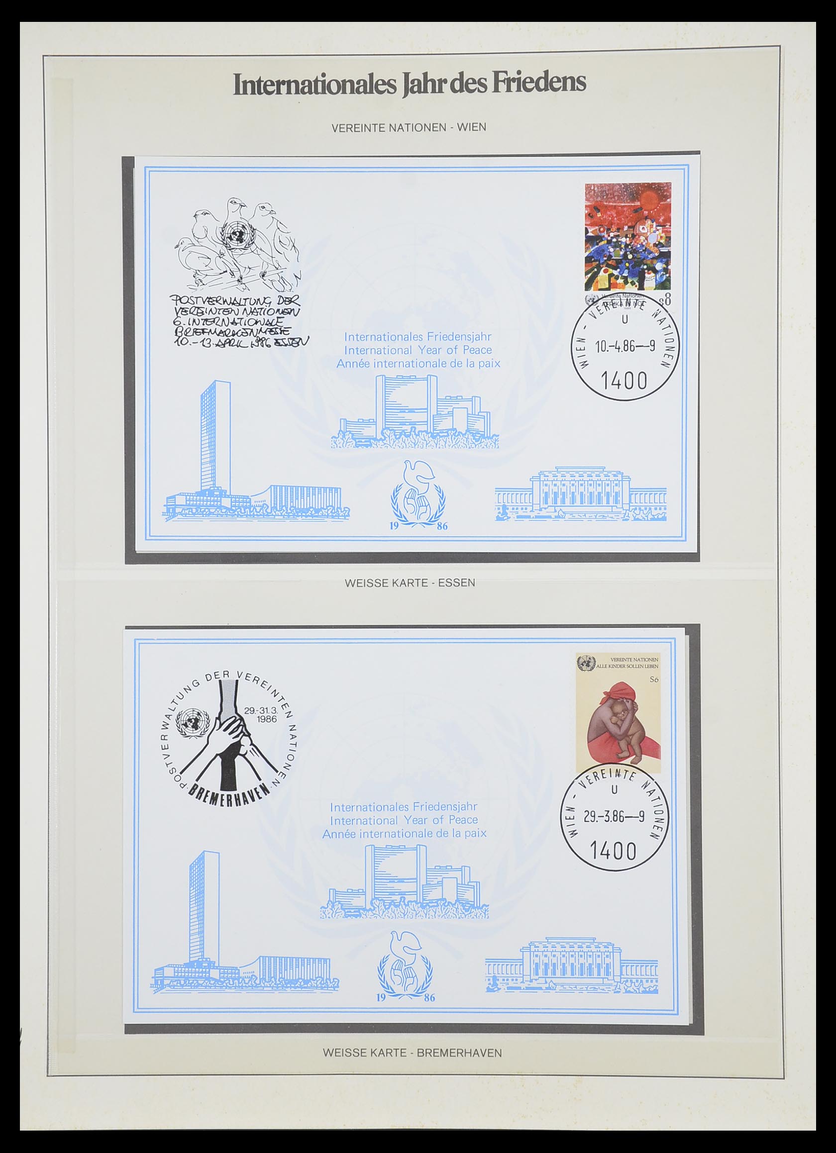 33747 024 - Postzegelverzameling 33747 Diverse motieven 1958-1986.
