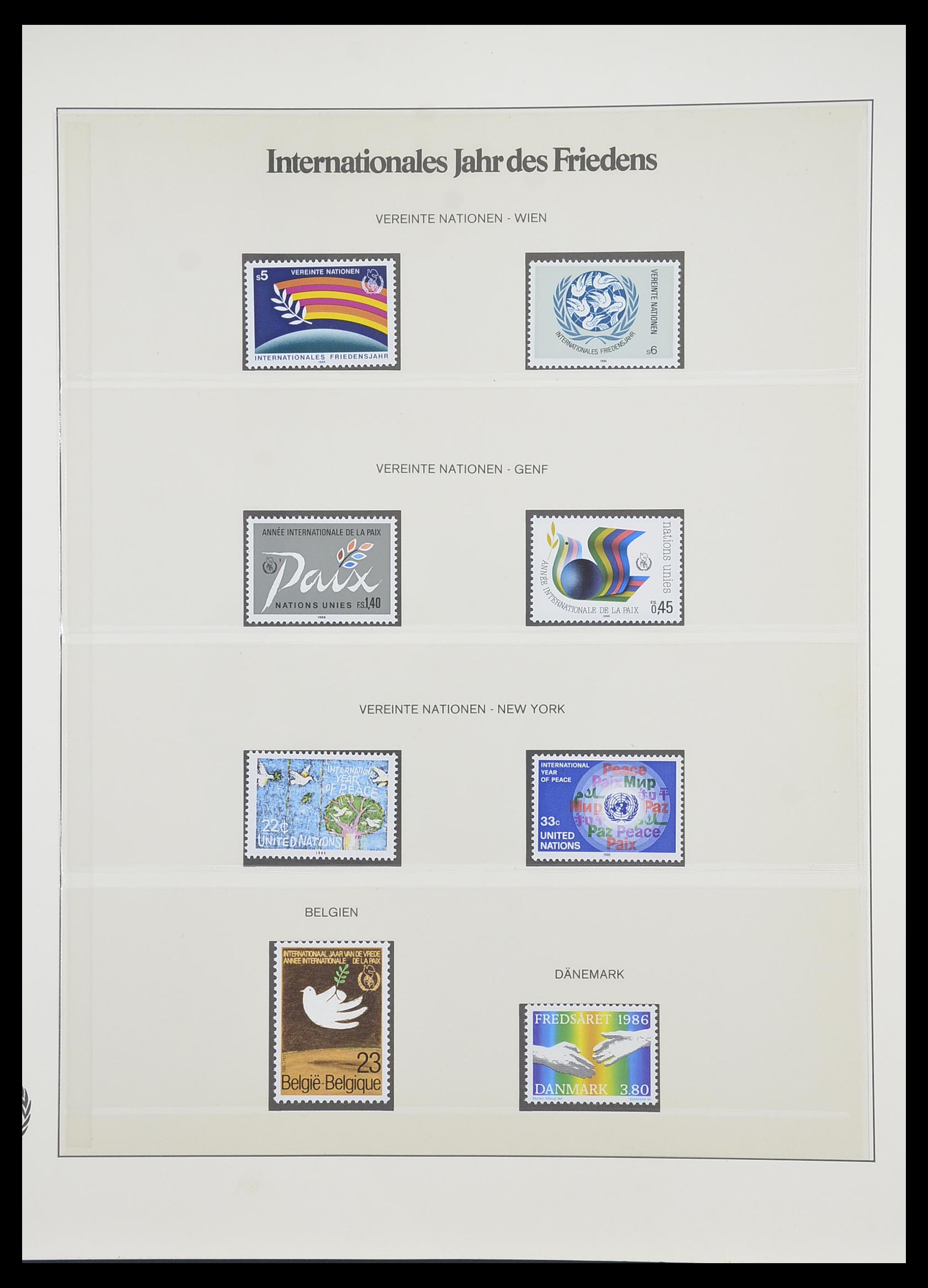 33747 025 - Postzegelverzameling 33747 Diverse motieven 1958-1986.