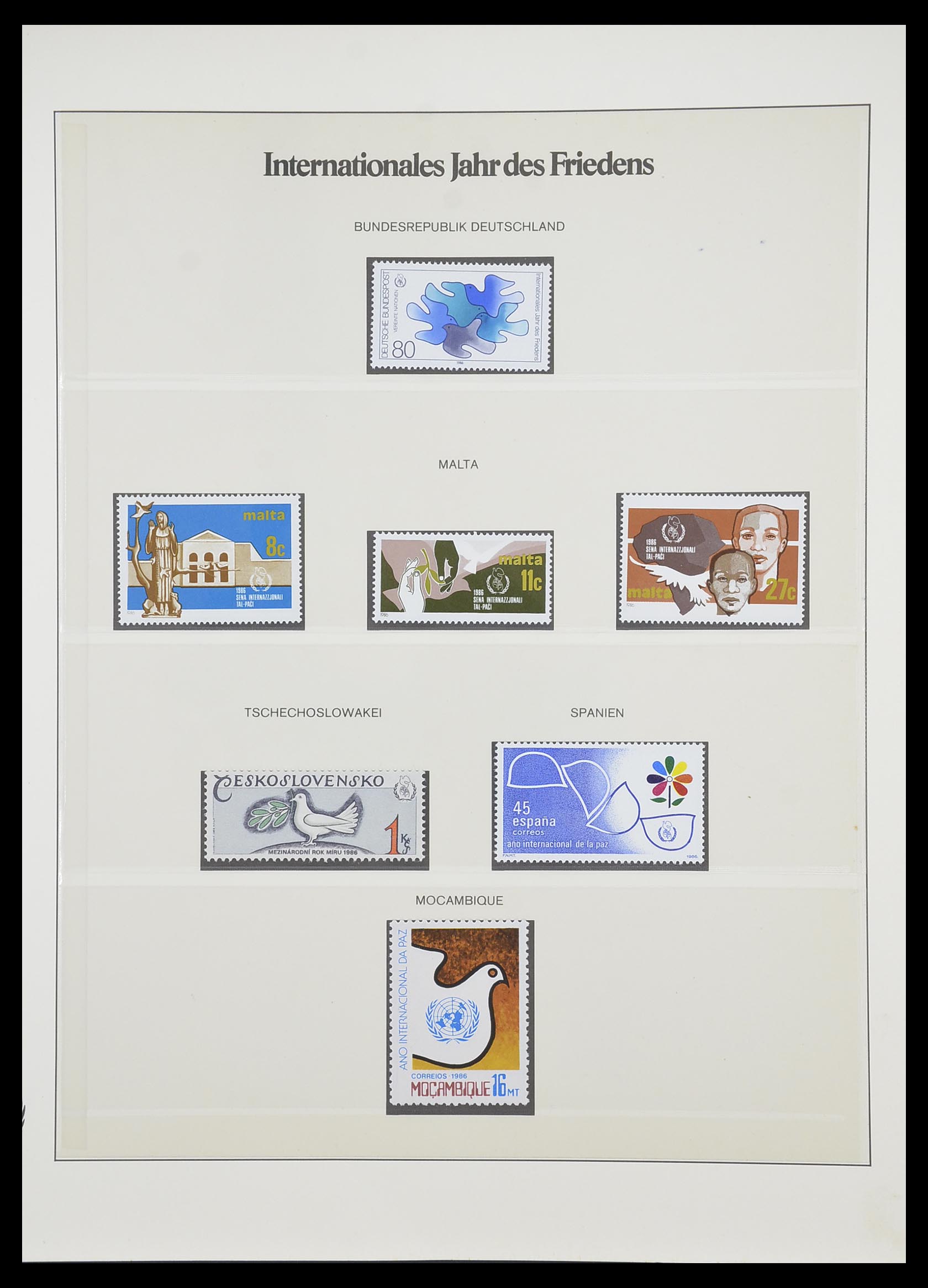 33747 026 - Postzegelverzameling 33747 Diverse motieven 1958-1986.