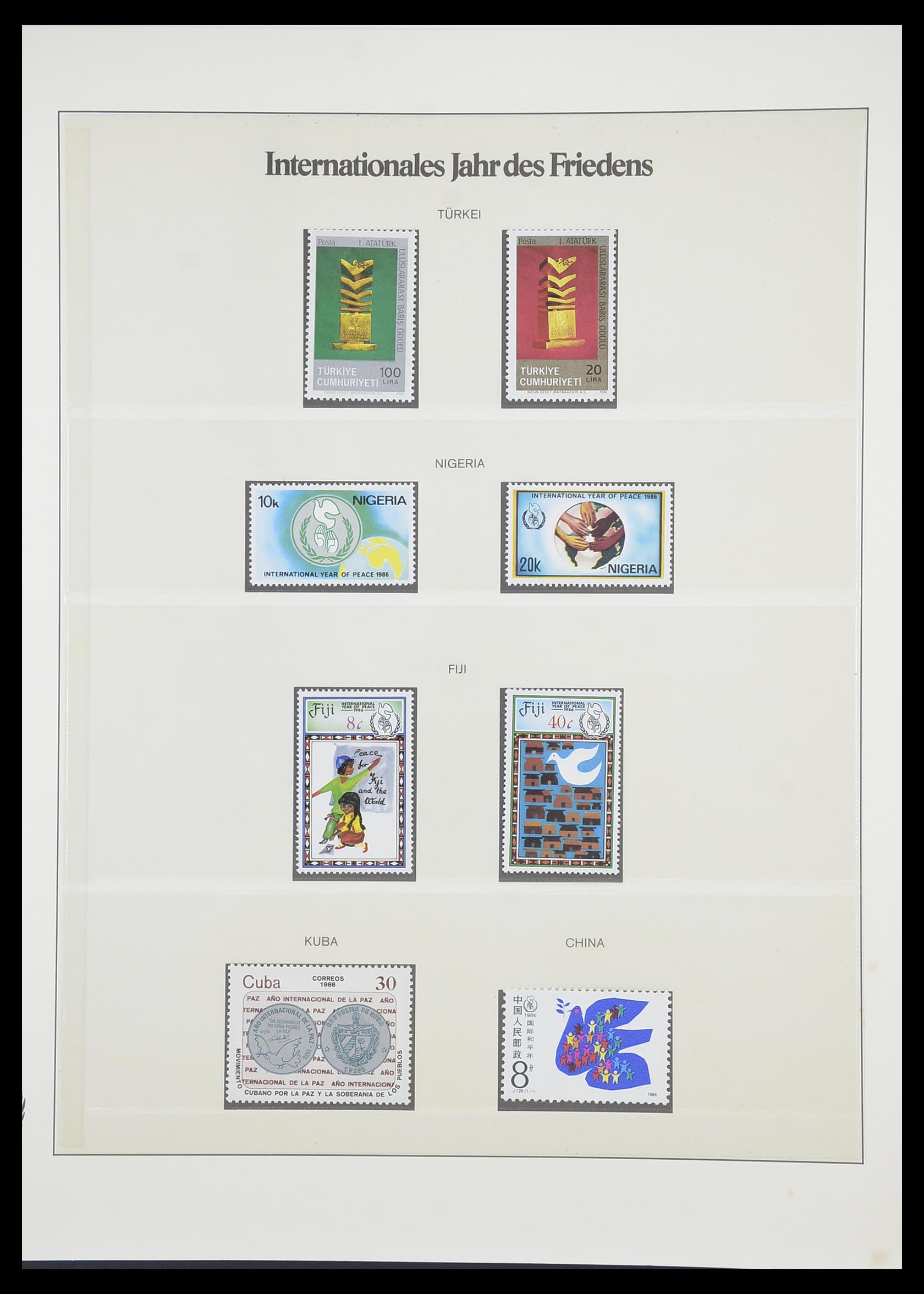 33747 027 - Postzegelverzameling 33747 Diverse motieven 1958-1986.