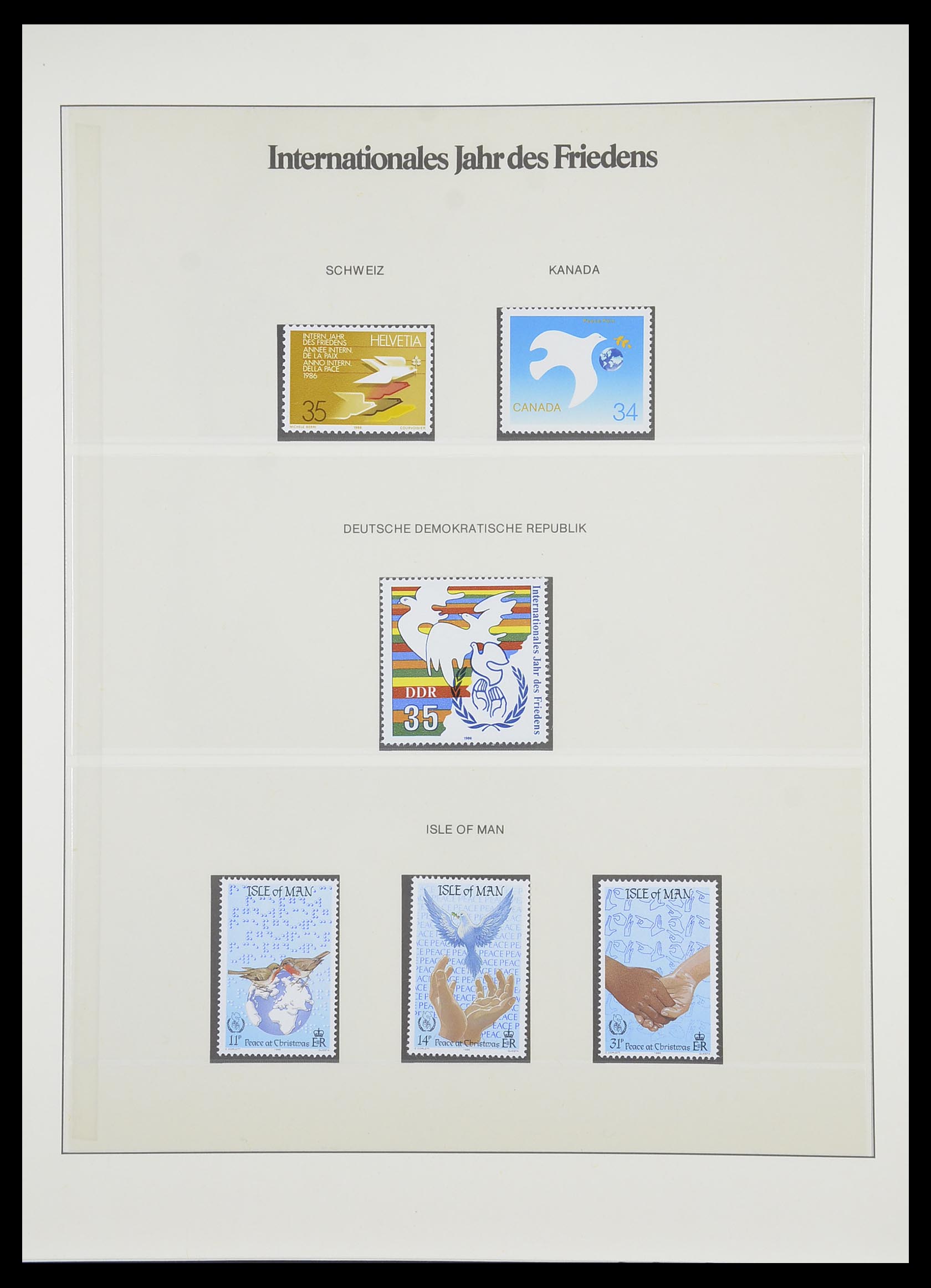 33747 031 - Postzegelverzameling 33747 Diverse motieven 1958-1986.