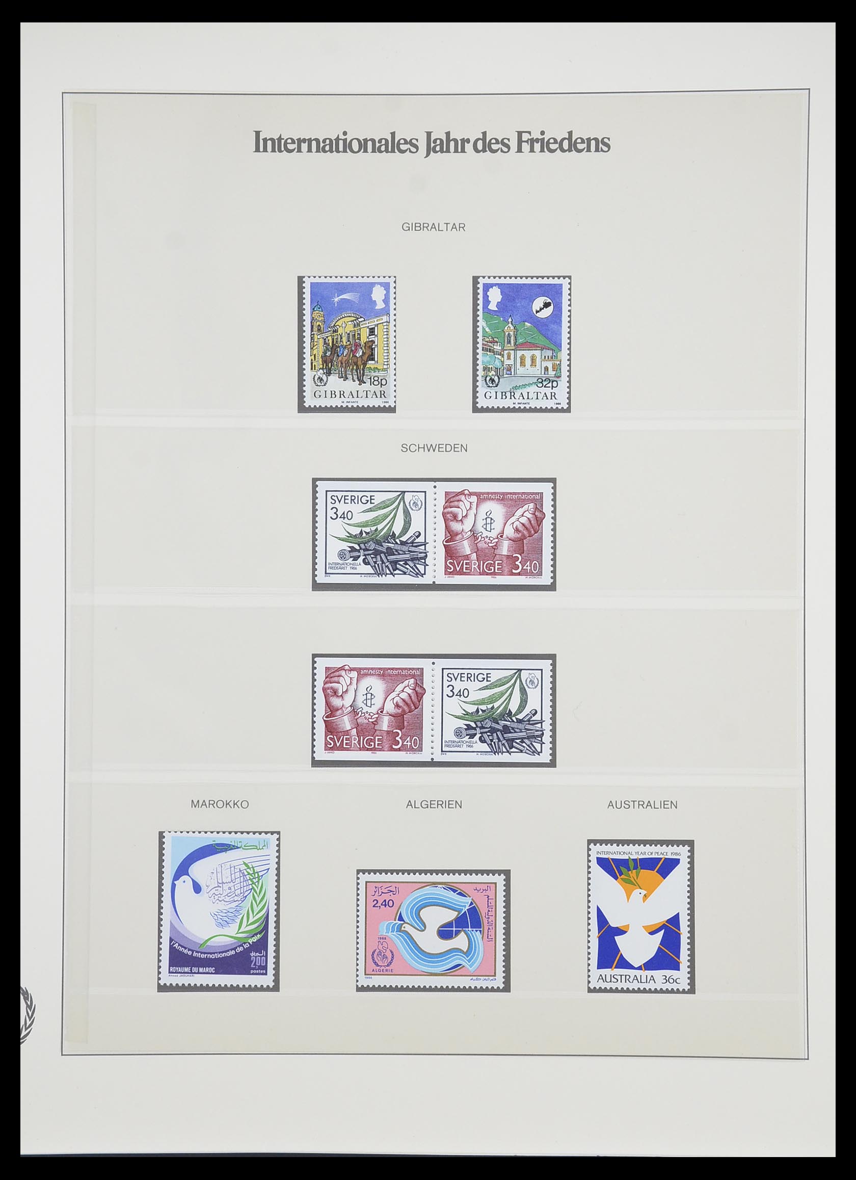 33747 036 - Postzegelverzameling 33747 Diverse motieven 1958-1986.