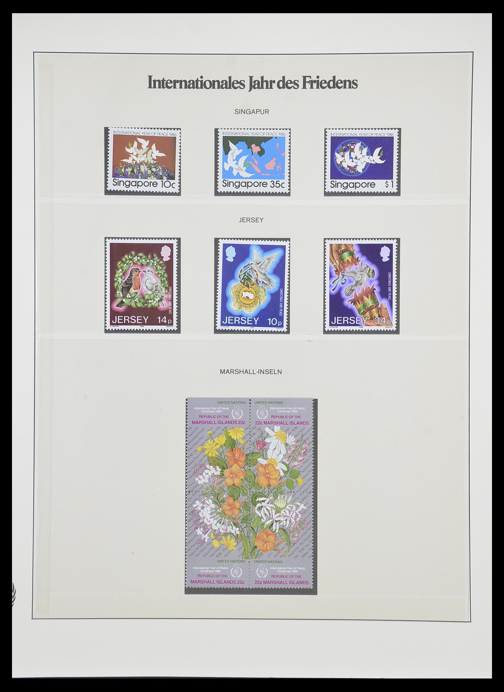 33747 039 - Postzegelverzameling 33747 Diverse motieven 1958-1986.