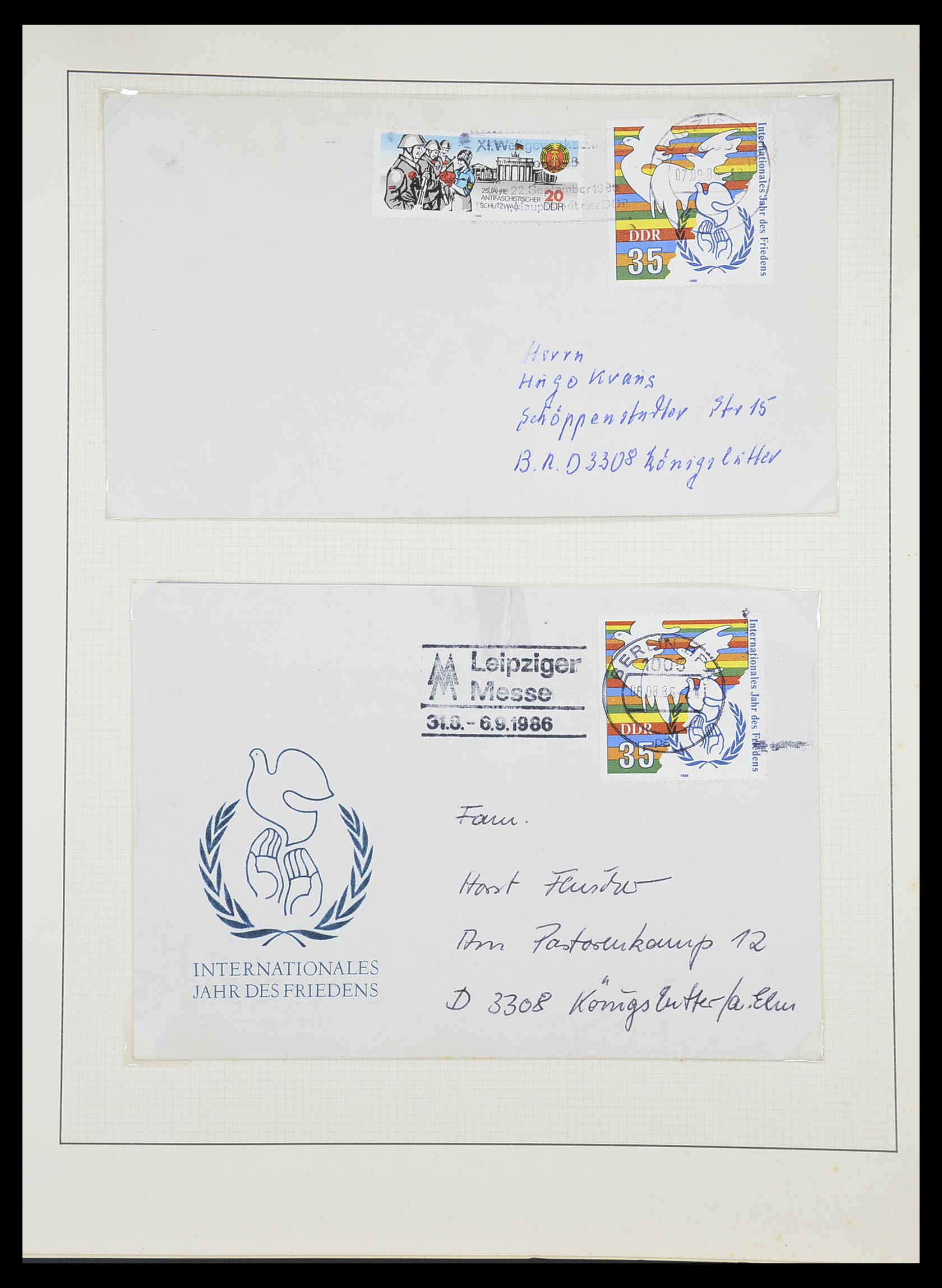 33747 050 - Postzegelverzameling 33747 Diverse motieven 1958-1986.