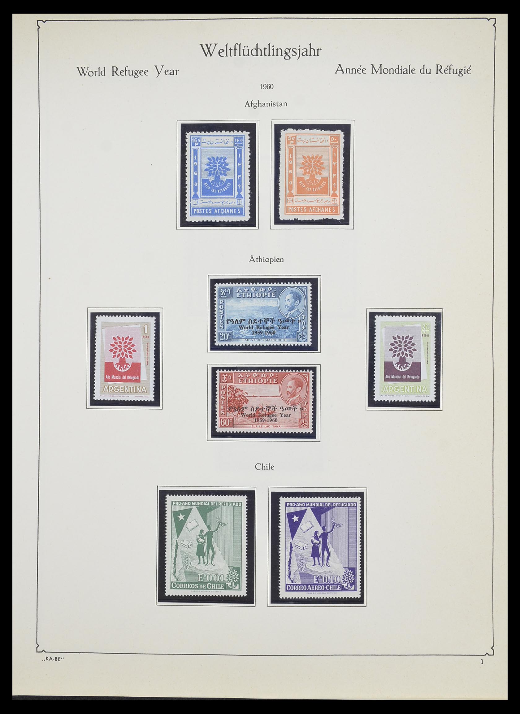 33747 056 - Postzegelverzameling 33747 Diverse motieven 1958-1986.