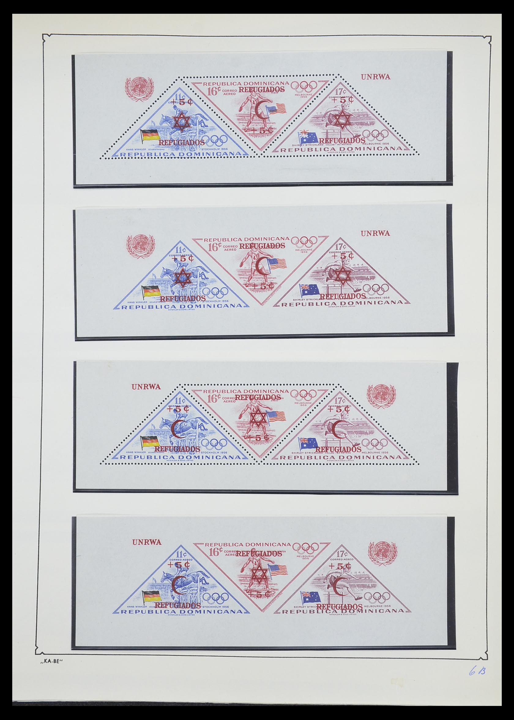 33747 077 - Postzegelverzameling 33747 Diverse motieven 1958-1986.