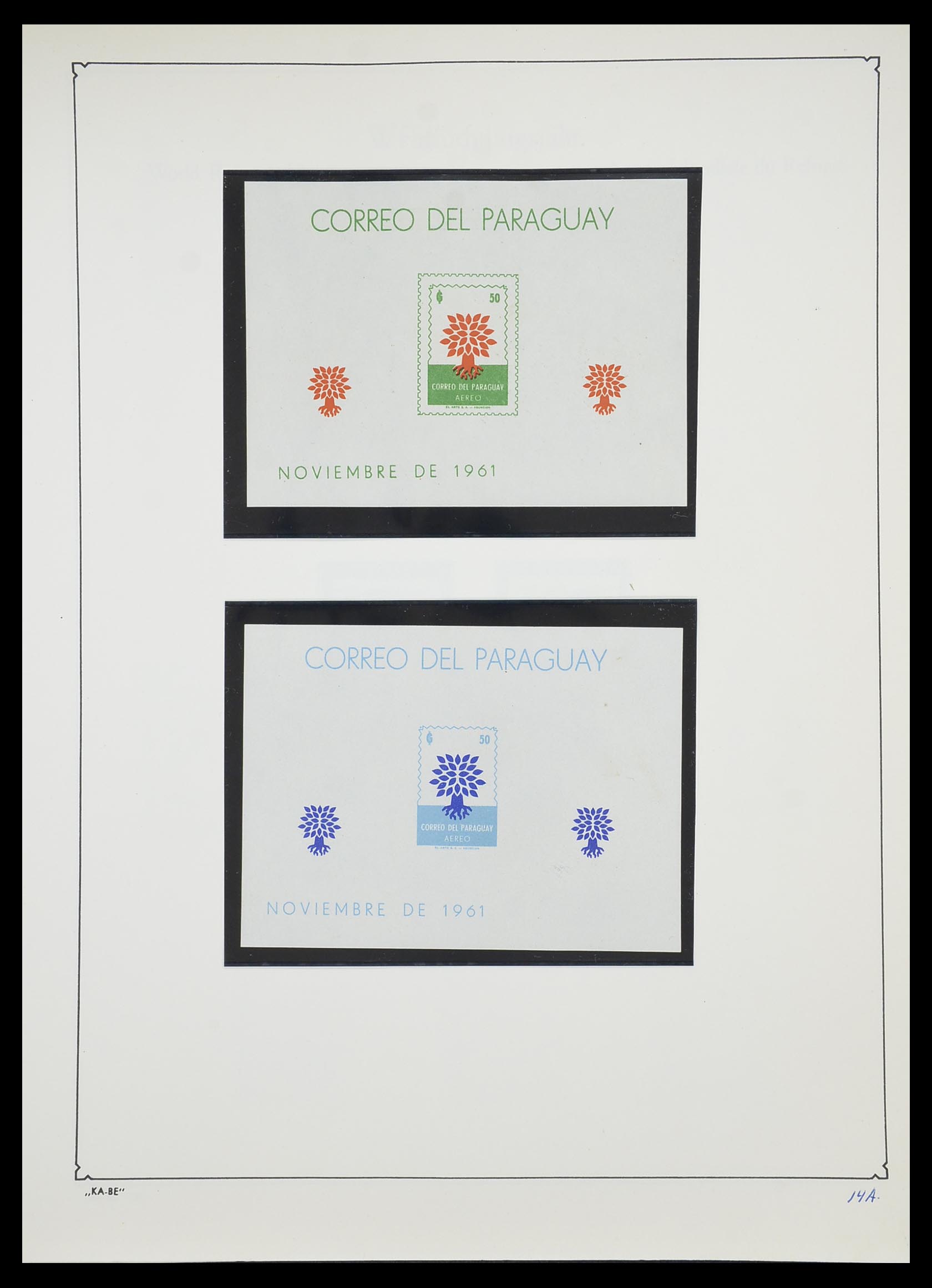33747 097 - Postzegelverzameling 33747 Diverse motieven 1958-1986.