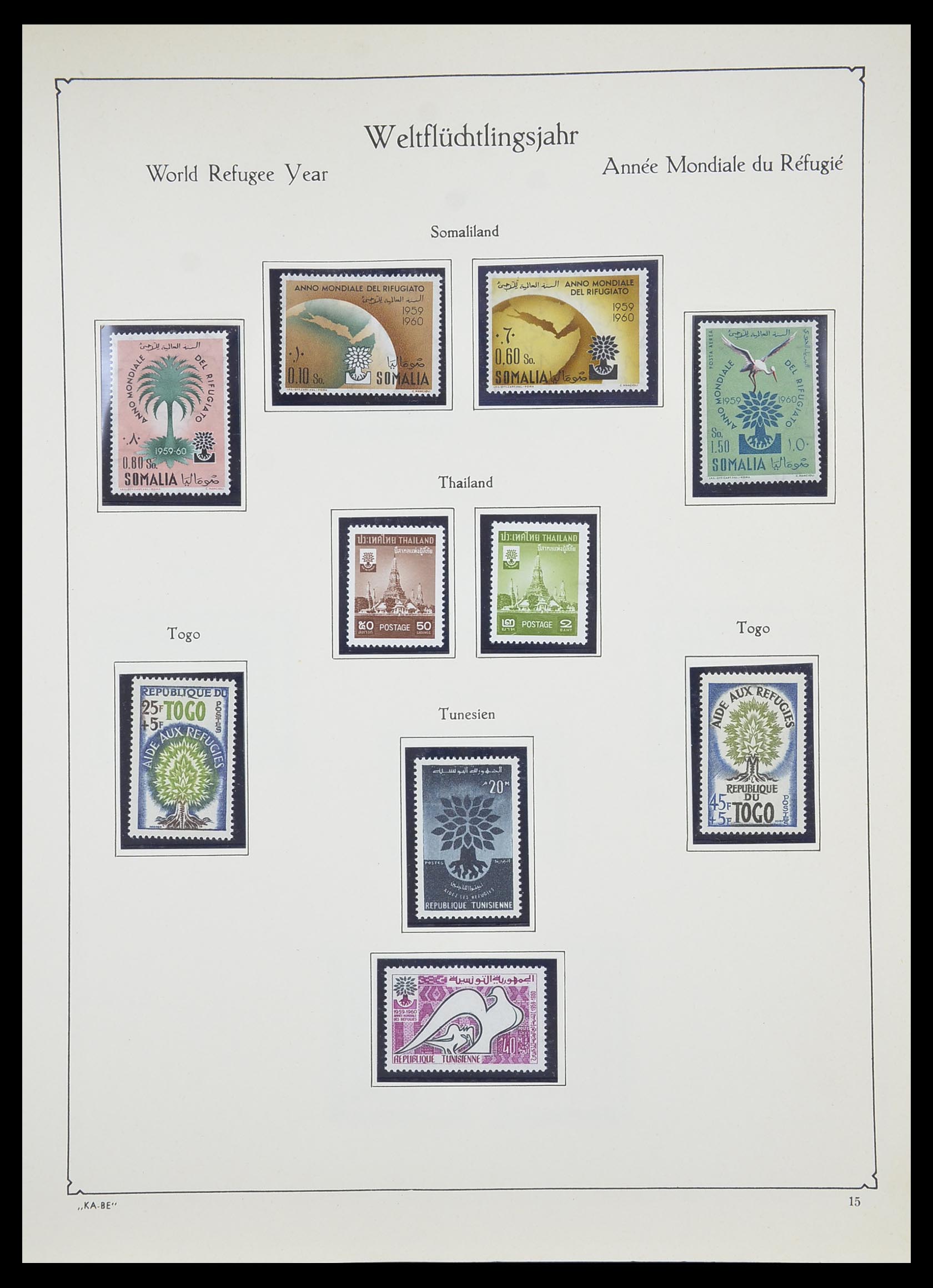 33747 100 - Postzegelverzameling 33747 Diverse motieven 1958-1986.
