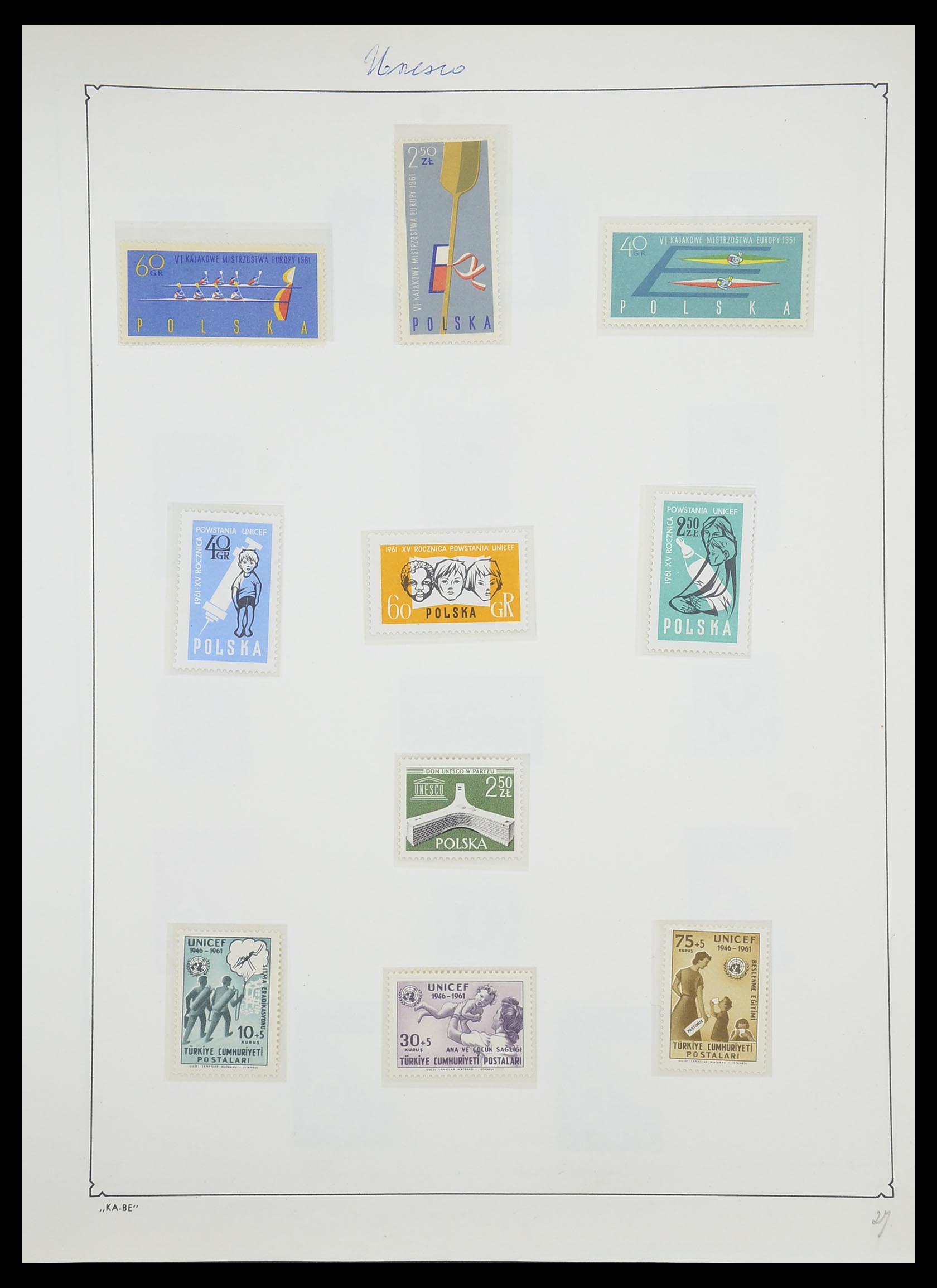 33747 127 - Postzegelverzameling 33747 Diverse motieven 1958-1986.