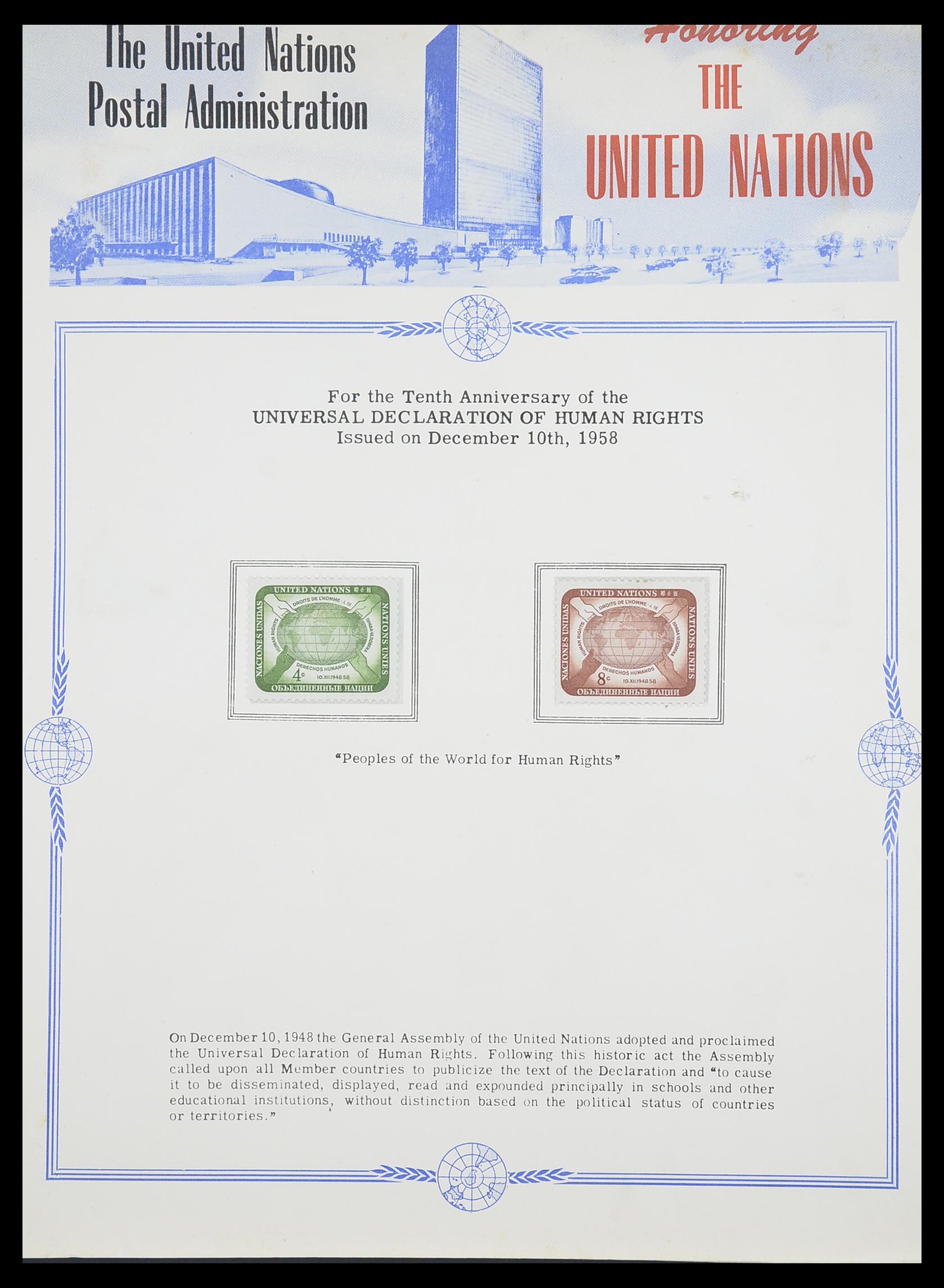 33747 129 - Postzegelverzameling 33747 Diverse motieven 1958-1986.