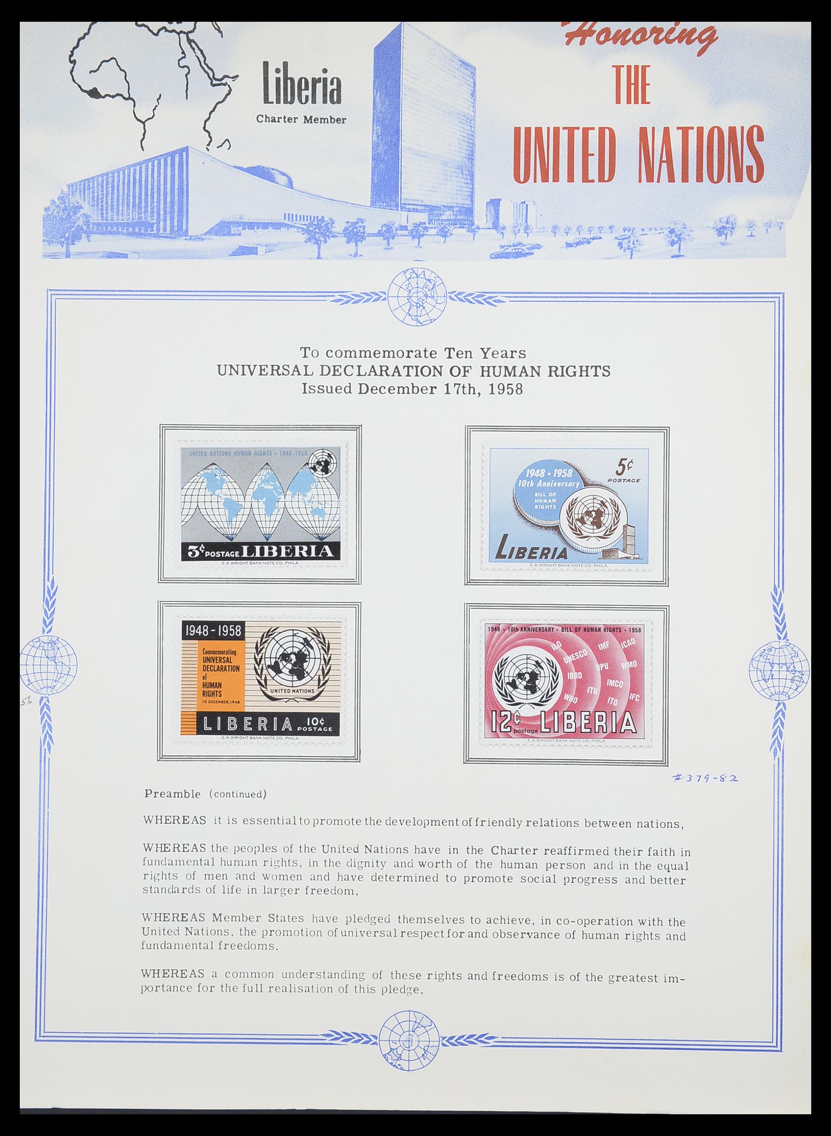 33747 133 - Postzegelverzameling 33747 Diverse motieven 1958-1986.