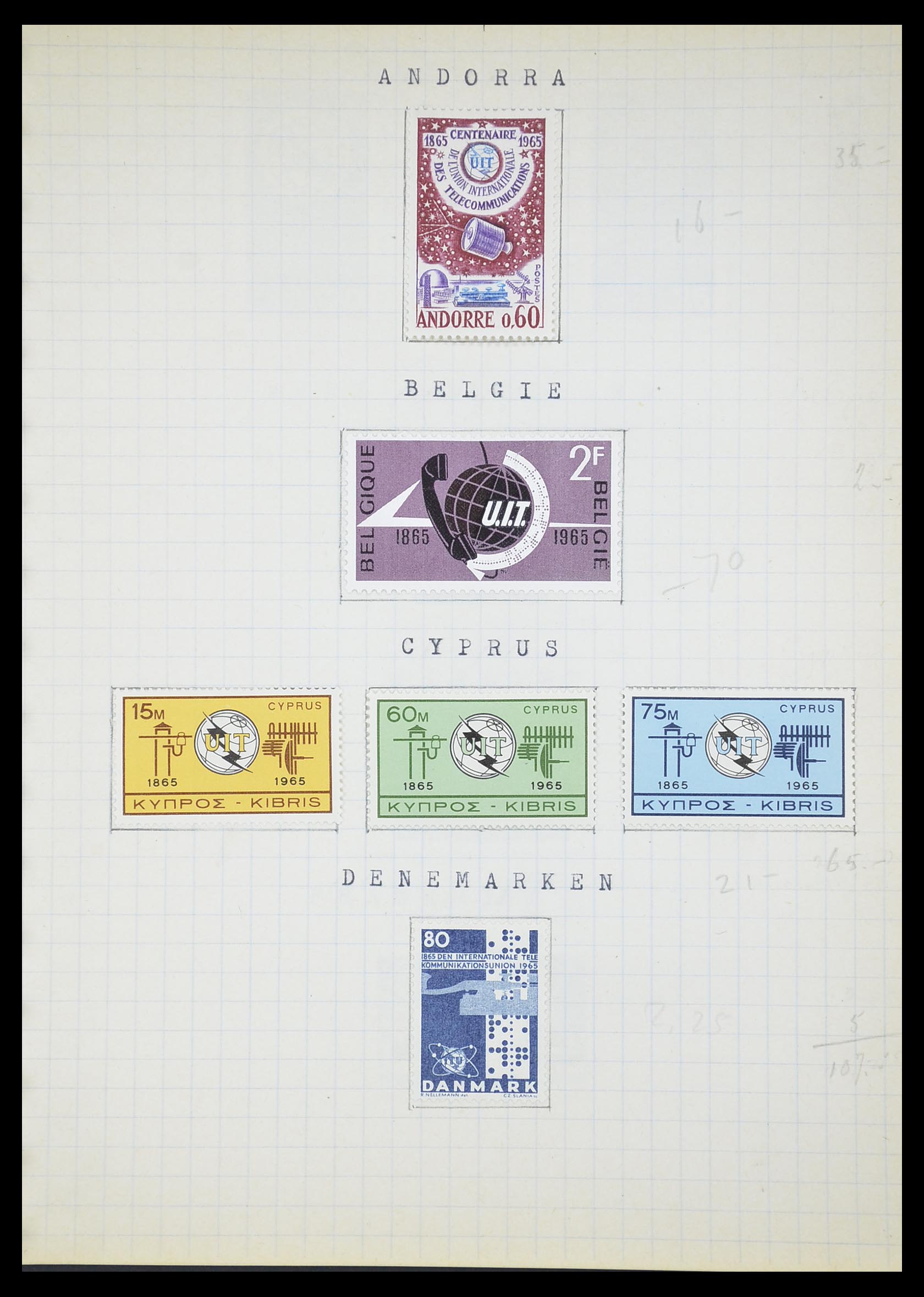 33747 381 - Postzegelverzameling 33747 Diverse motieven 1958-1986.