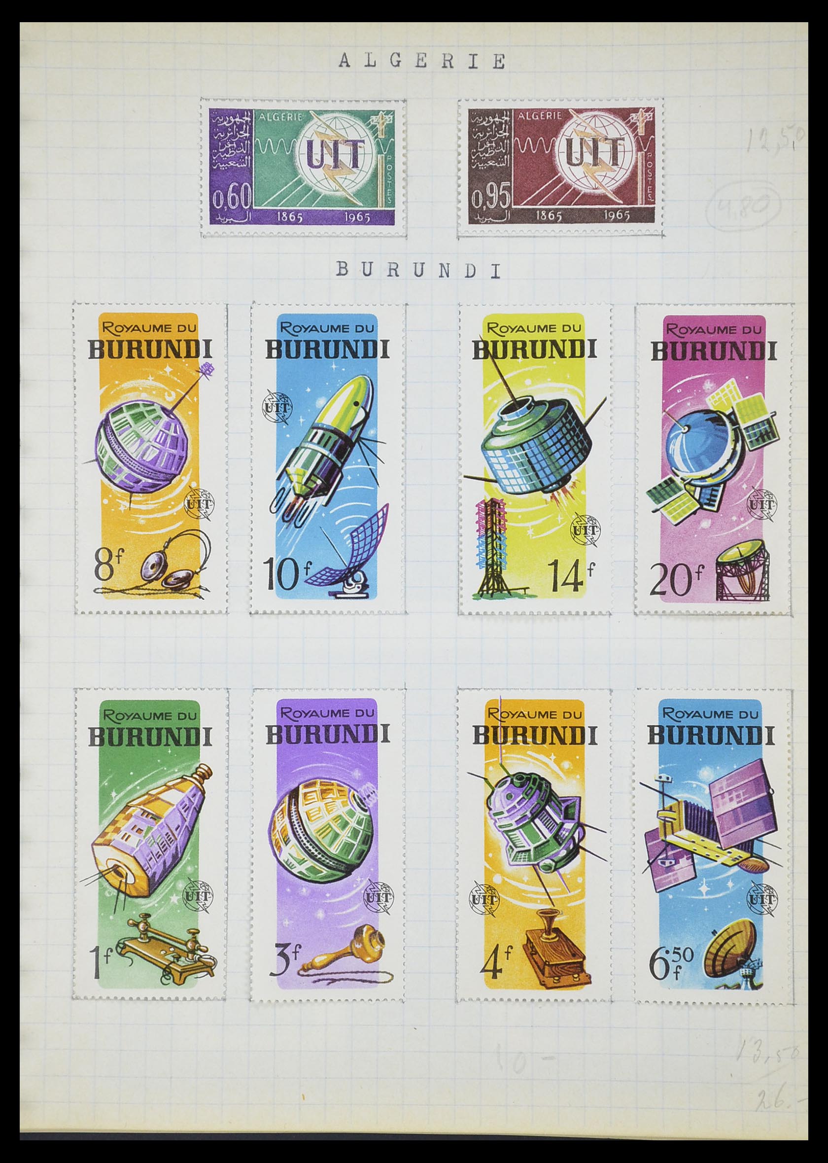 33747 390 - Postzegelverzameling 33747 Diverse motieven 1958-1986.