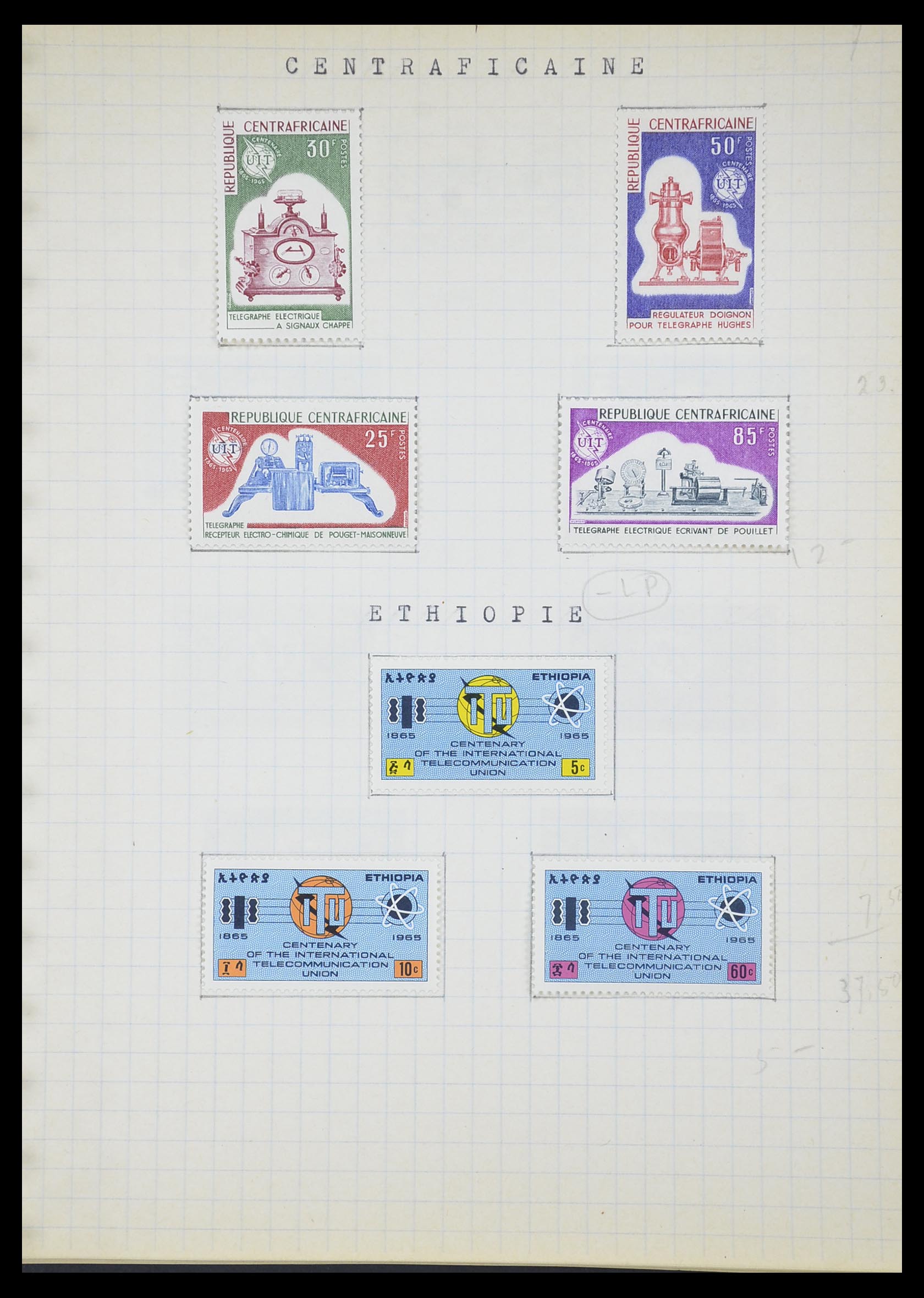 33747 393 - Postzegelverzameling 33747 Diverse motieven 1958-1986.