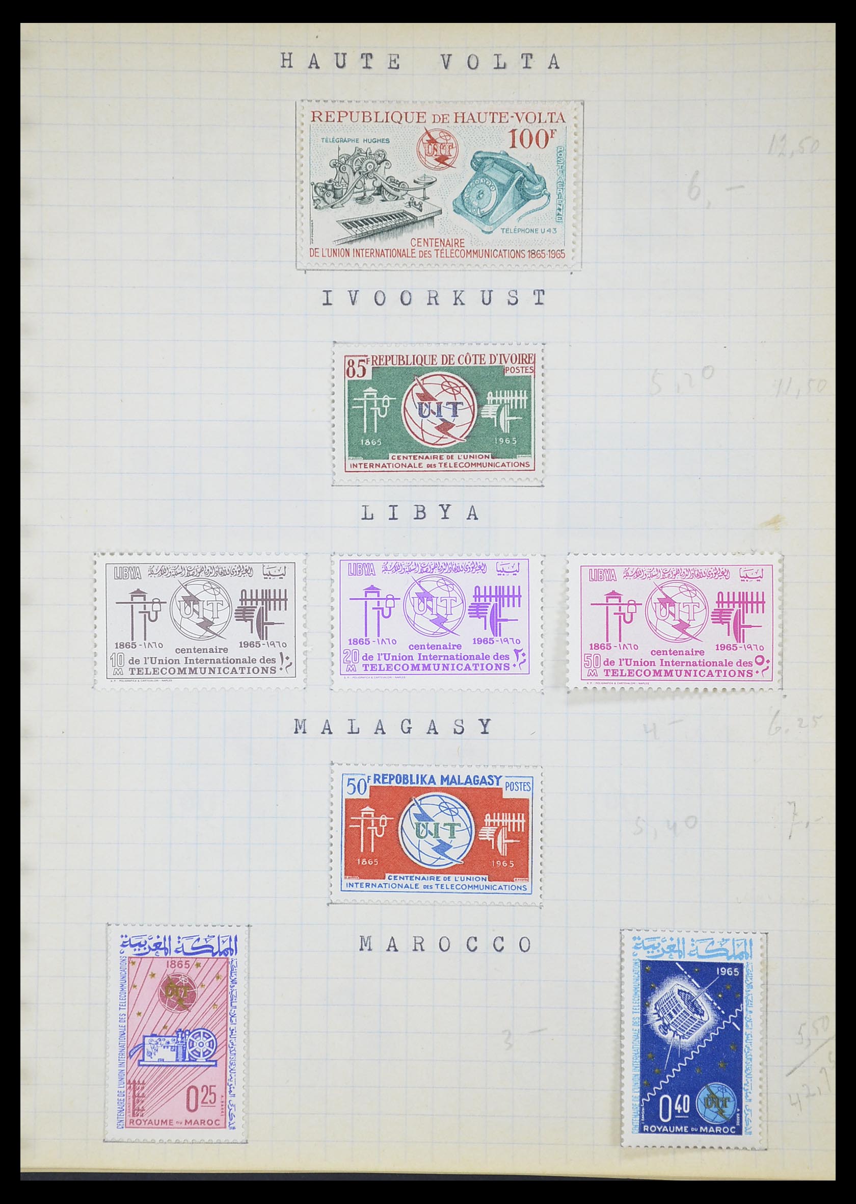 33747 396 - Postzegelverzameling 33747 Diverse motieven 1958-1986.