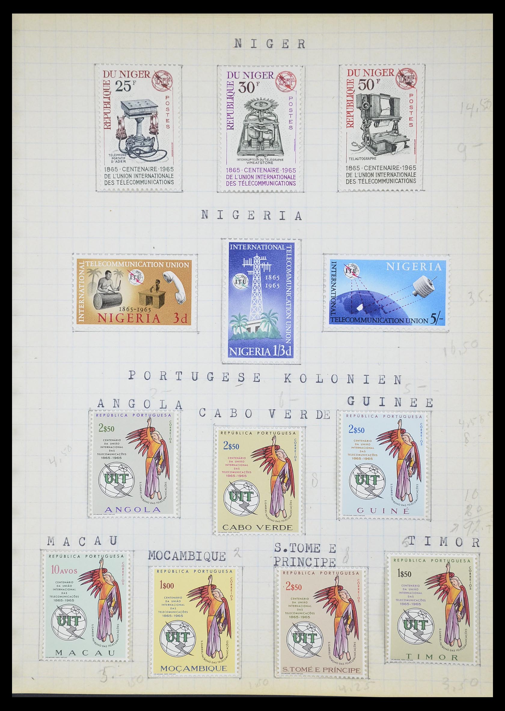 33747 397 - Postzegelverzameling 33747 Diverse motieven 1958-1986.