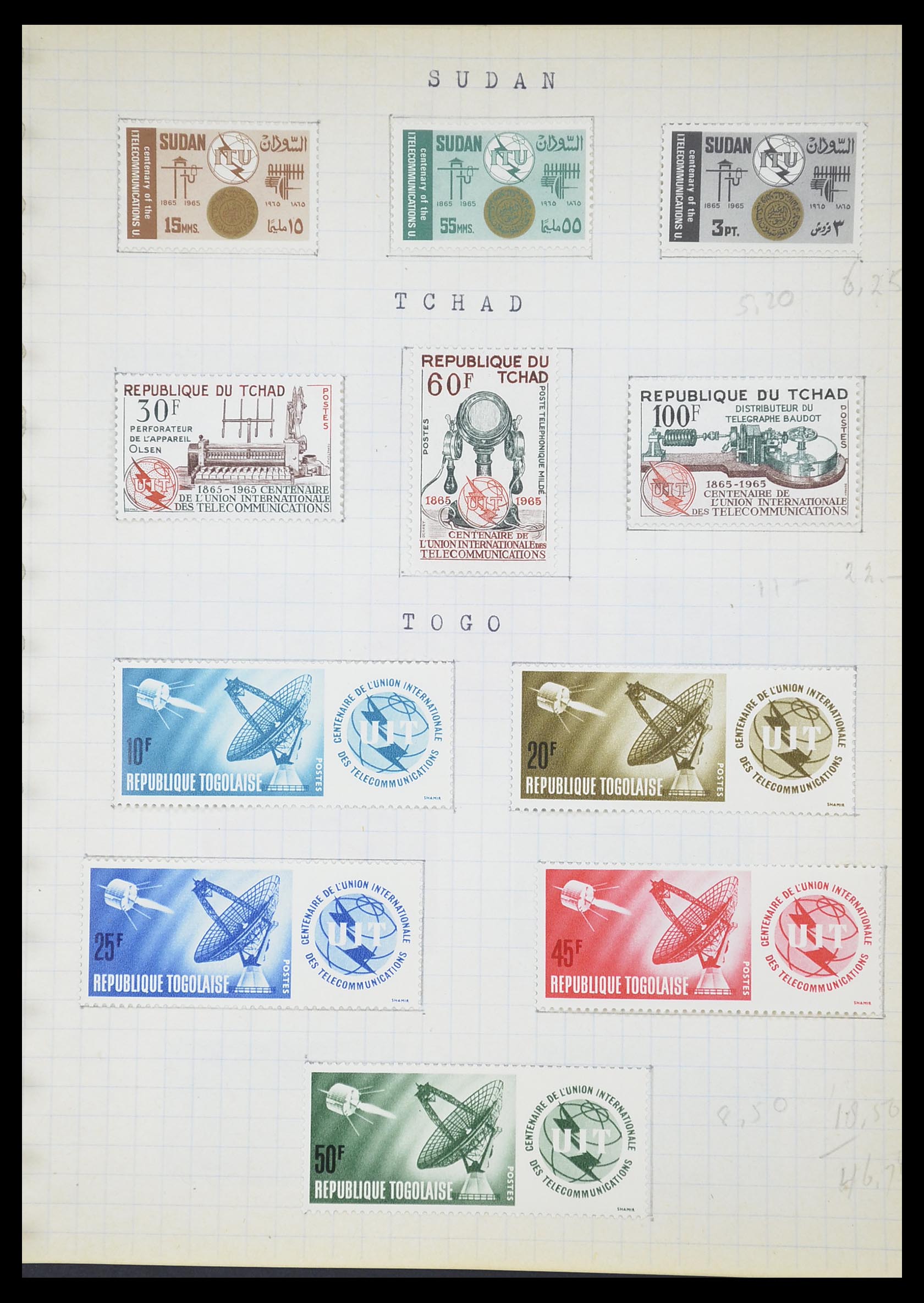 33747 399 - Postzegelverzameling 33747 Diverse motieven 1958-1986.