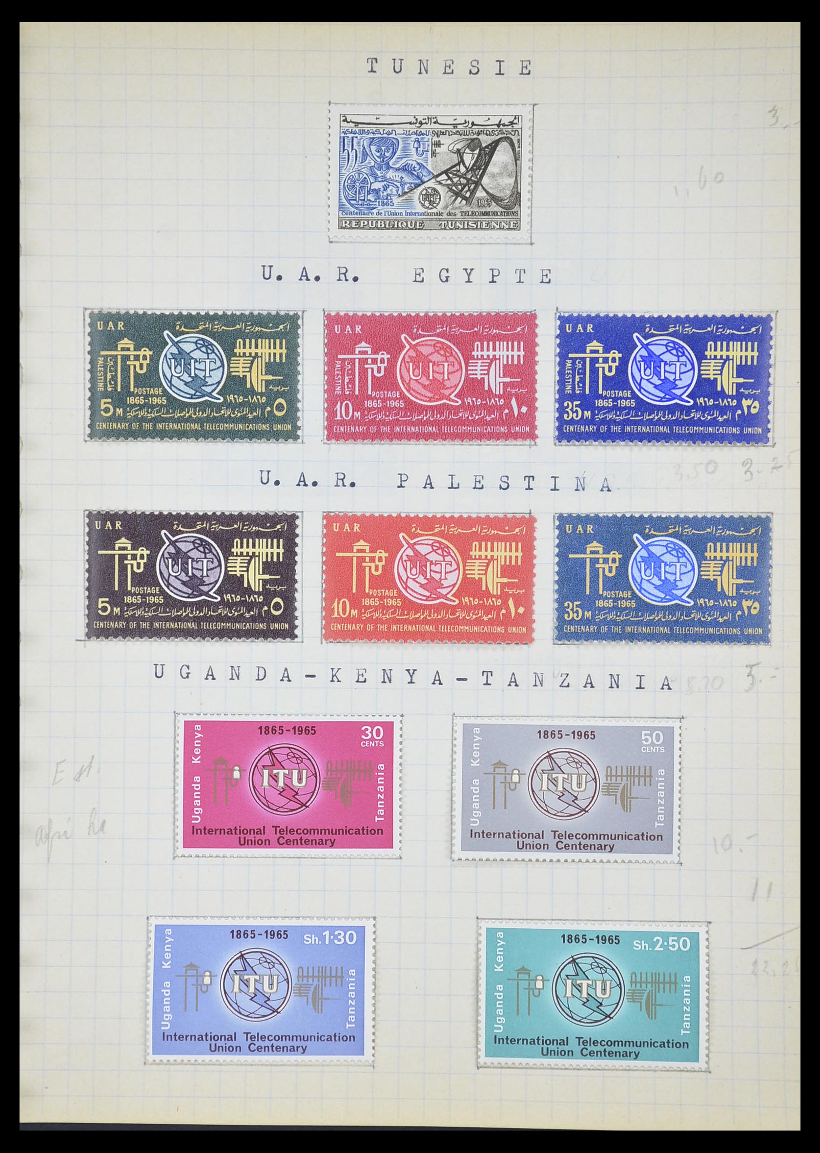 33747 400 - Postzegelverzameling 33747 Diverse motieven 1958-1986.
