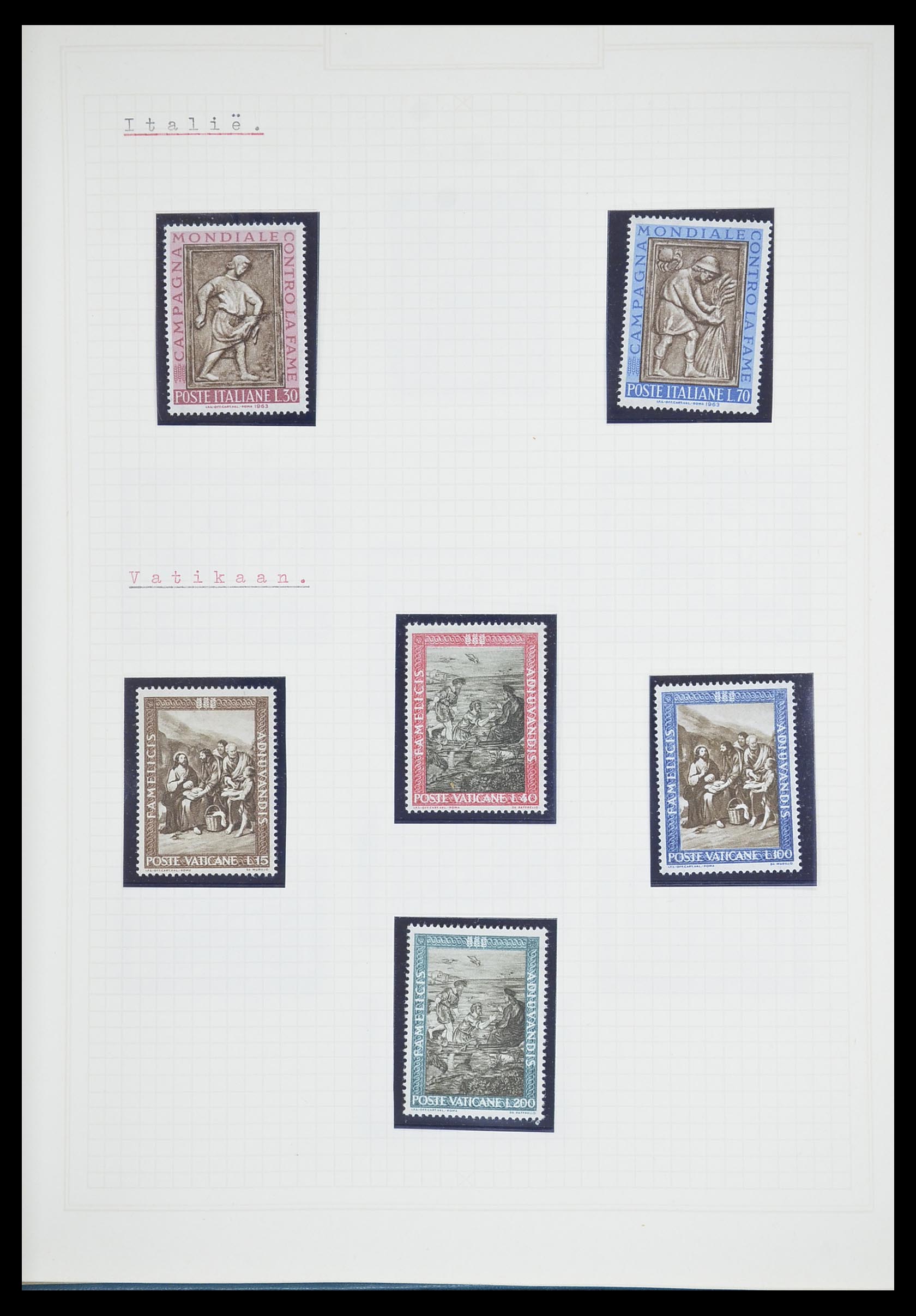 33747 423 - Postzegelverzameling 33747 Diverse motieven 1958-1986.