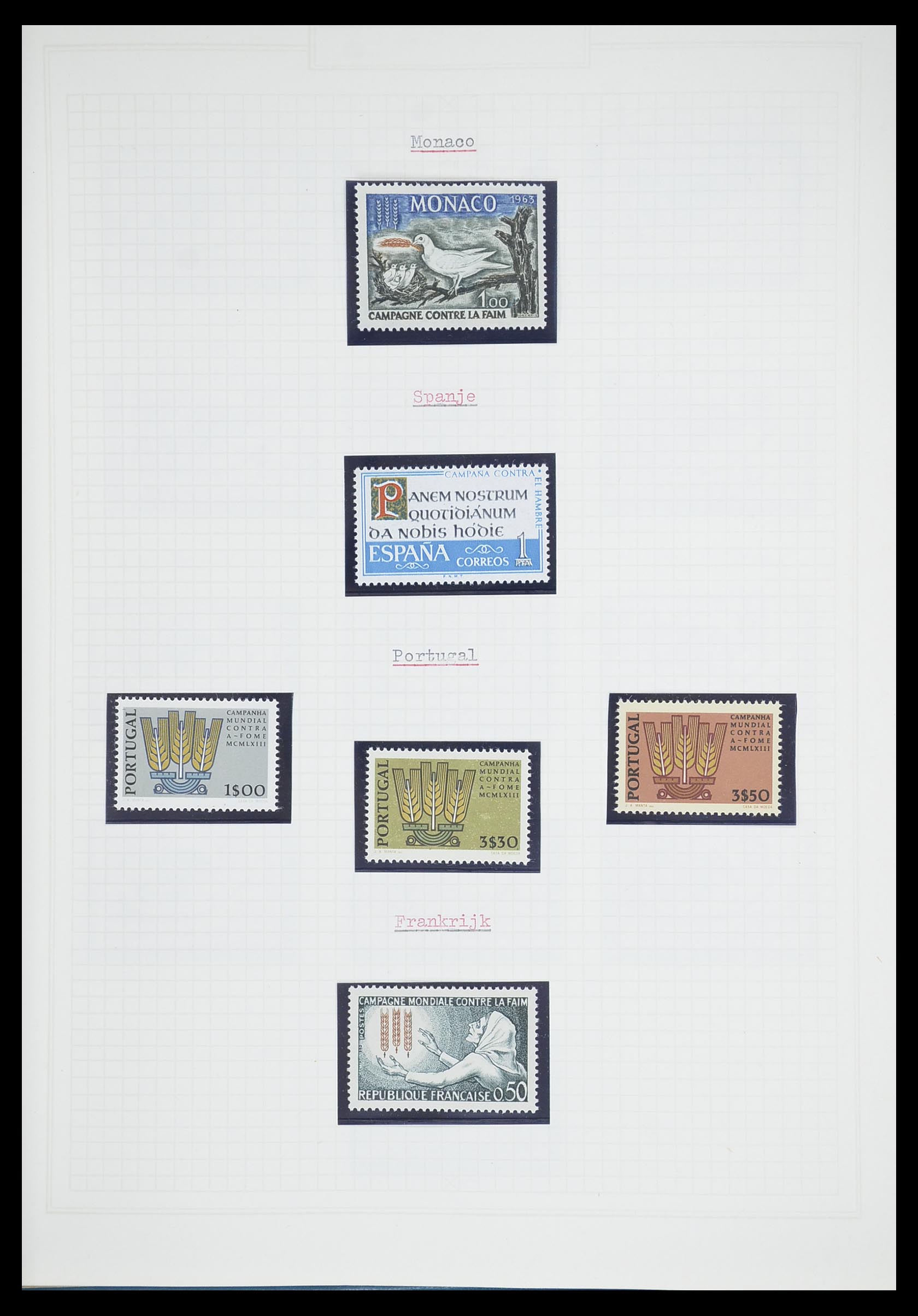33747 425 - Postzegelverzameling 33747 Diverse motieven 1958-1986.