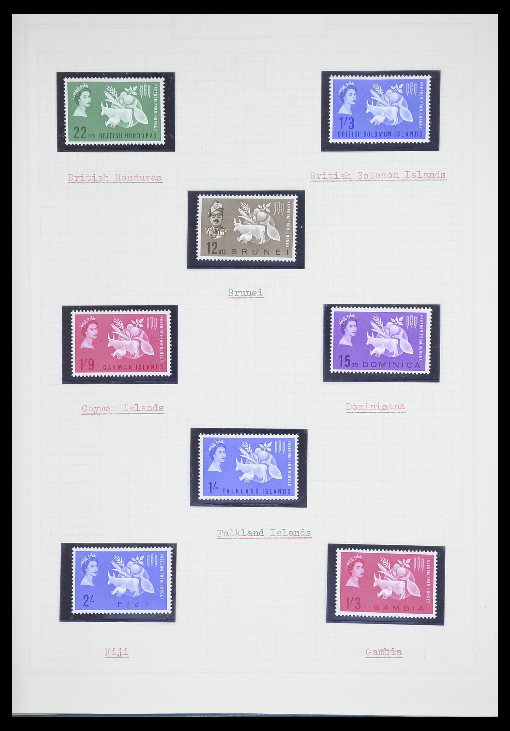 33747 430 - Postzegelverzameling 33747 Diverse motieven 1958-1986.