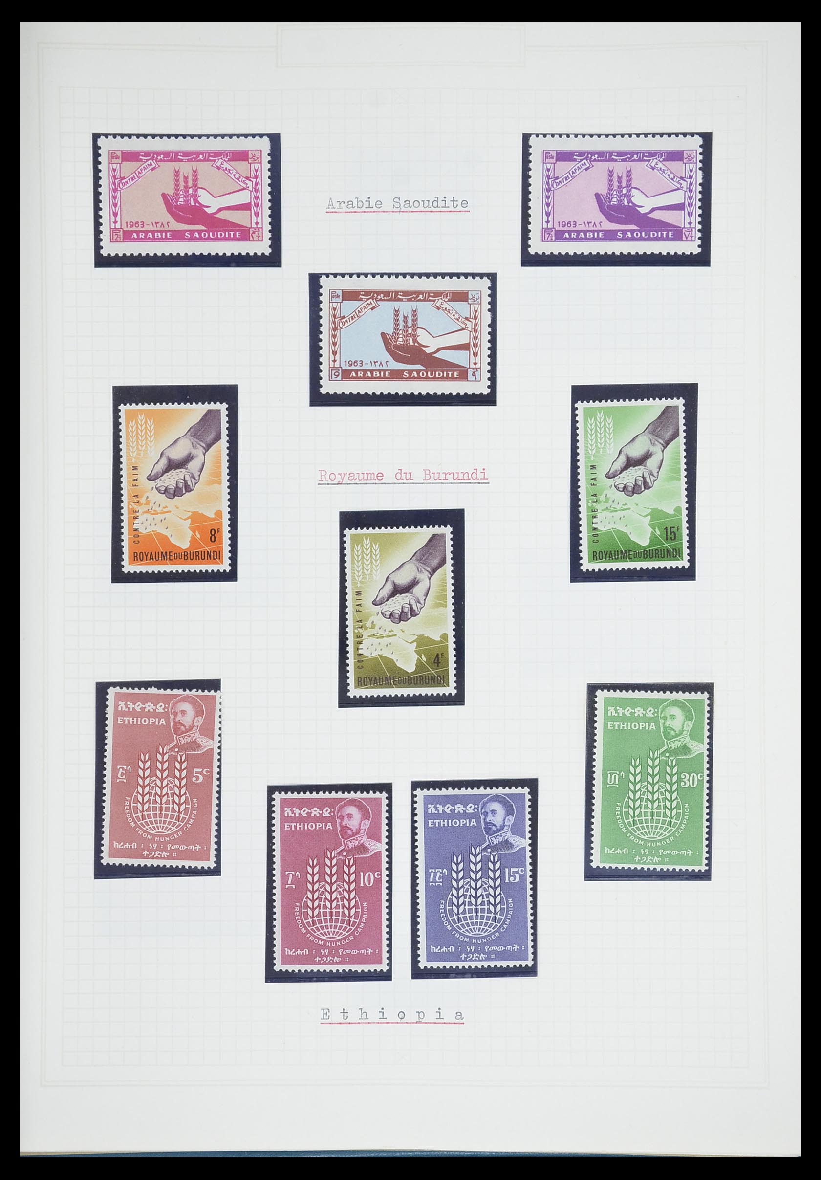 33747 435 - Postzegelverzameling 33747 Diverse motieven 1958-1986.