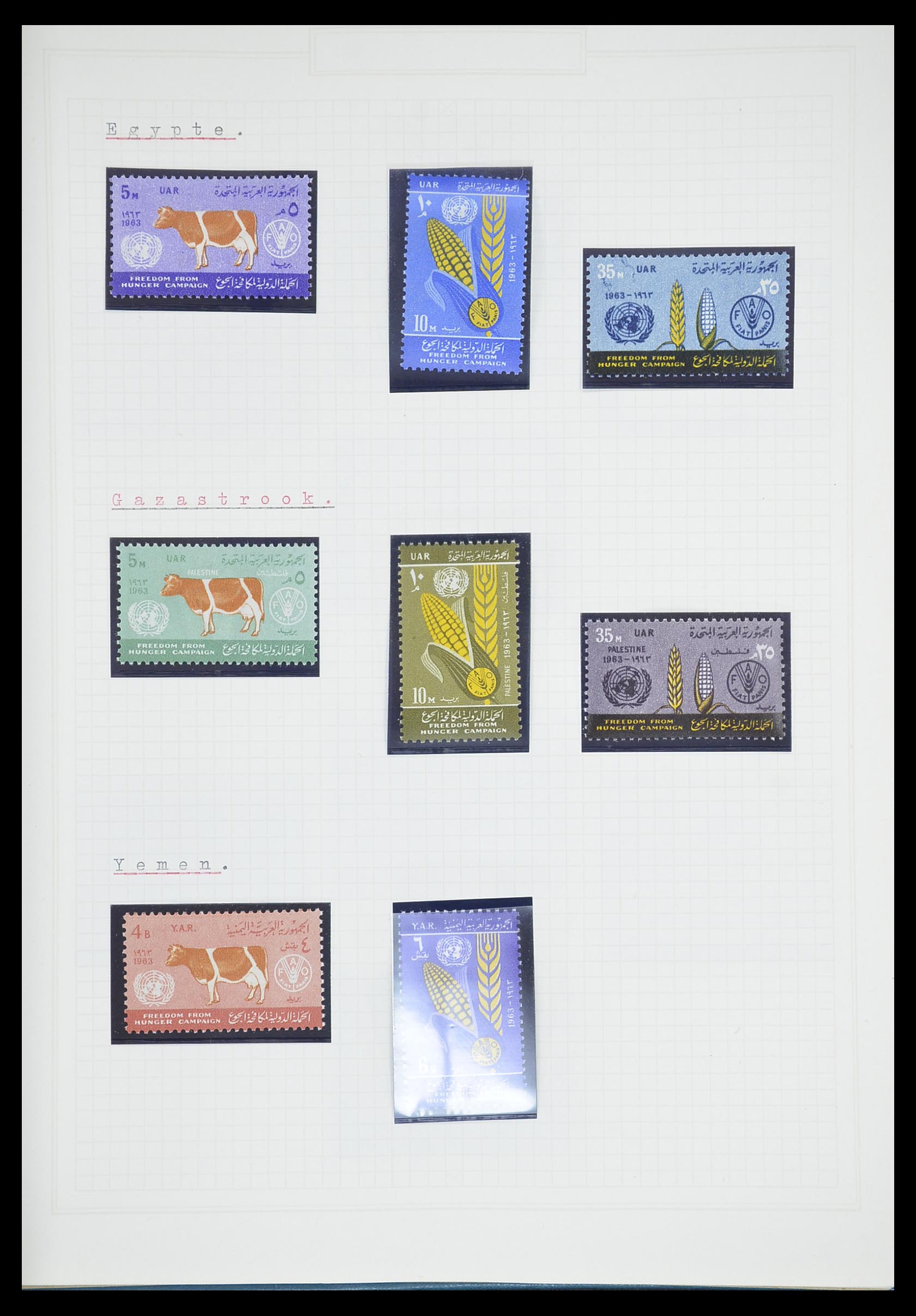 33747 436 - Postzegelverzameling 33747 Diverse motieven 1958-1986.