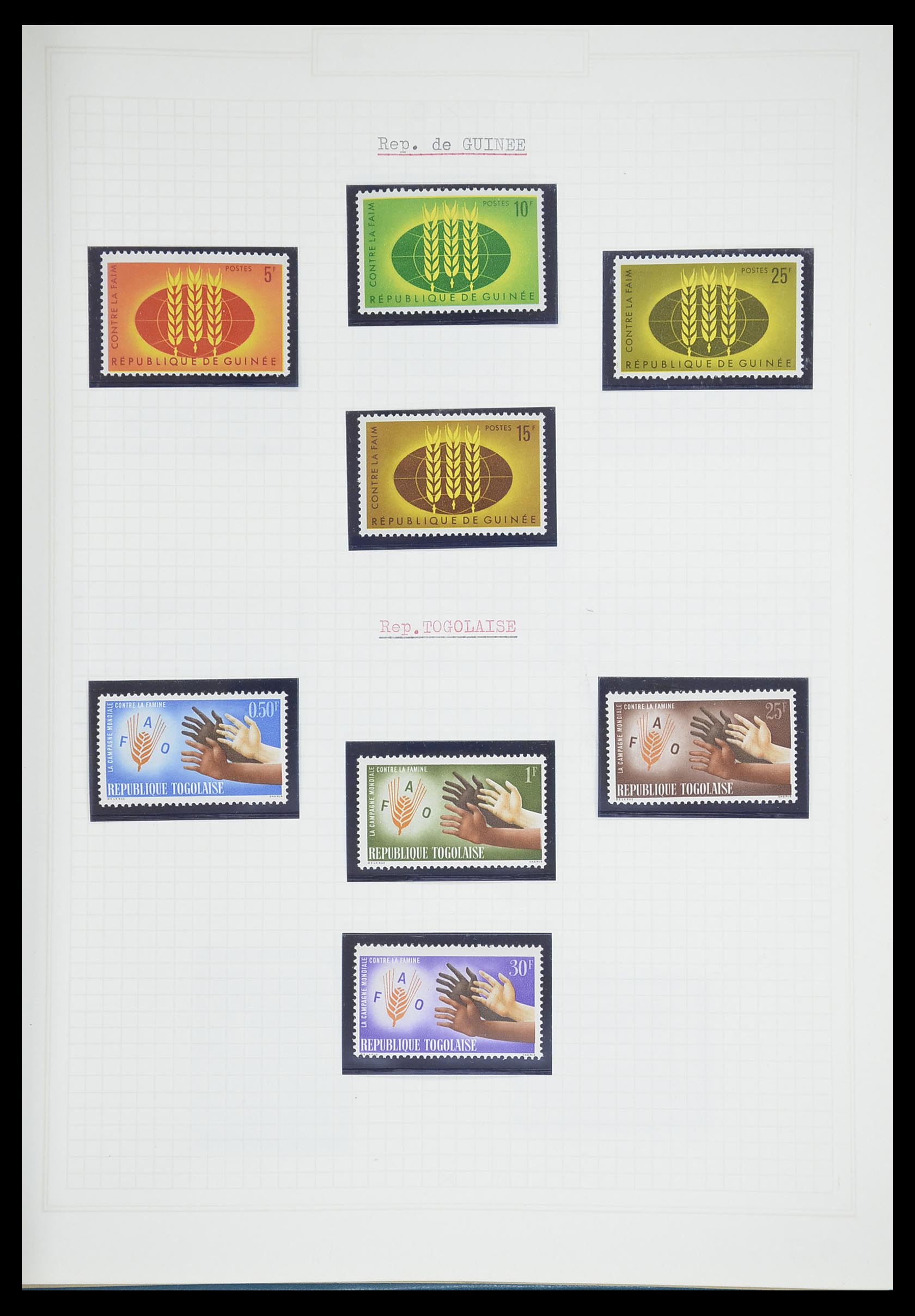33747 438 - Postzegelverzameling 33747 Diverse motieven 1958-1986.