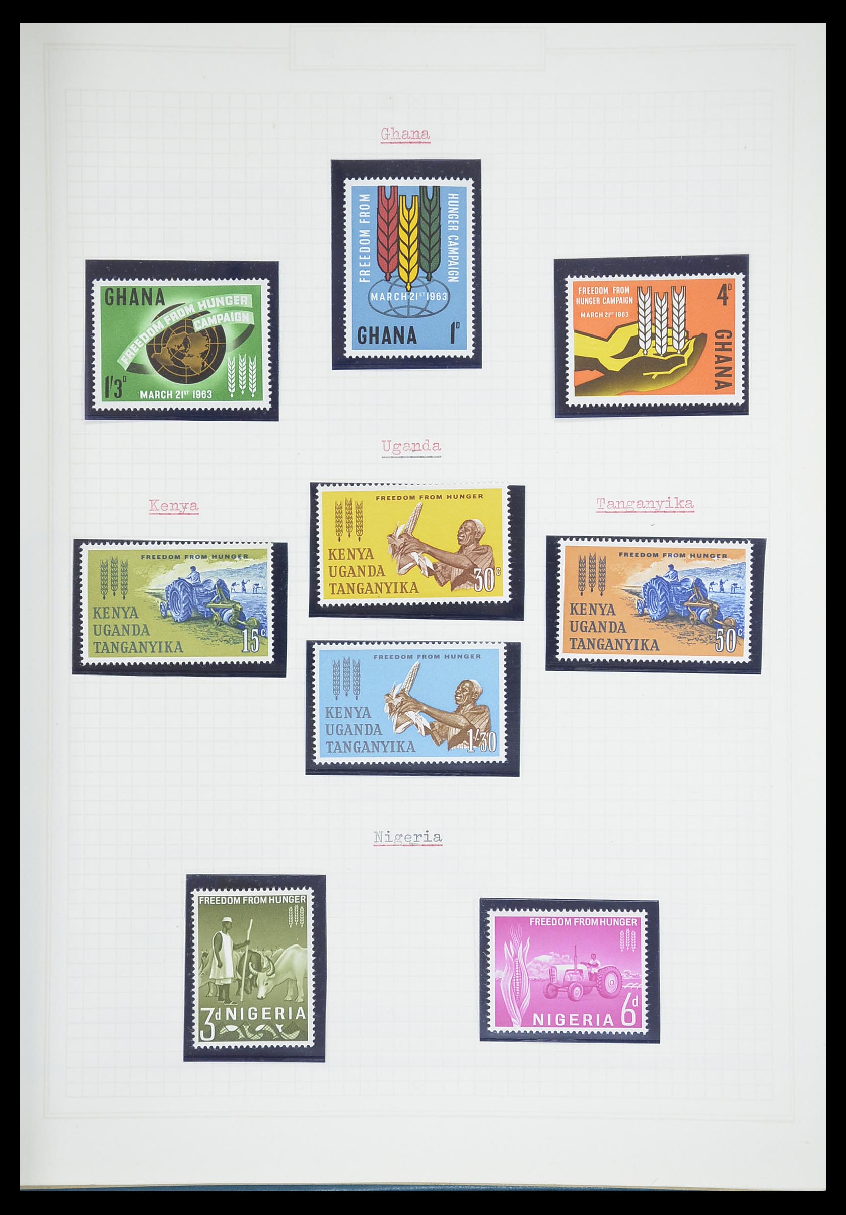 33747 439 - Postzegelverzameling 33747 Diverse motieven 1958-1986.