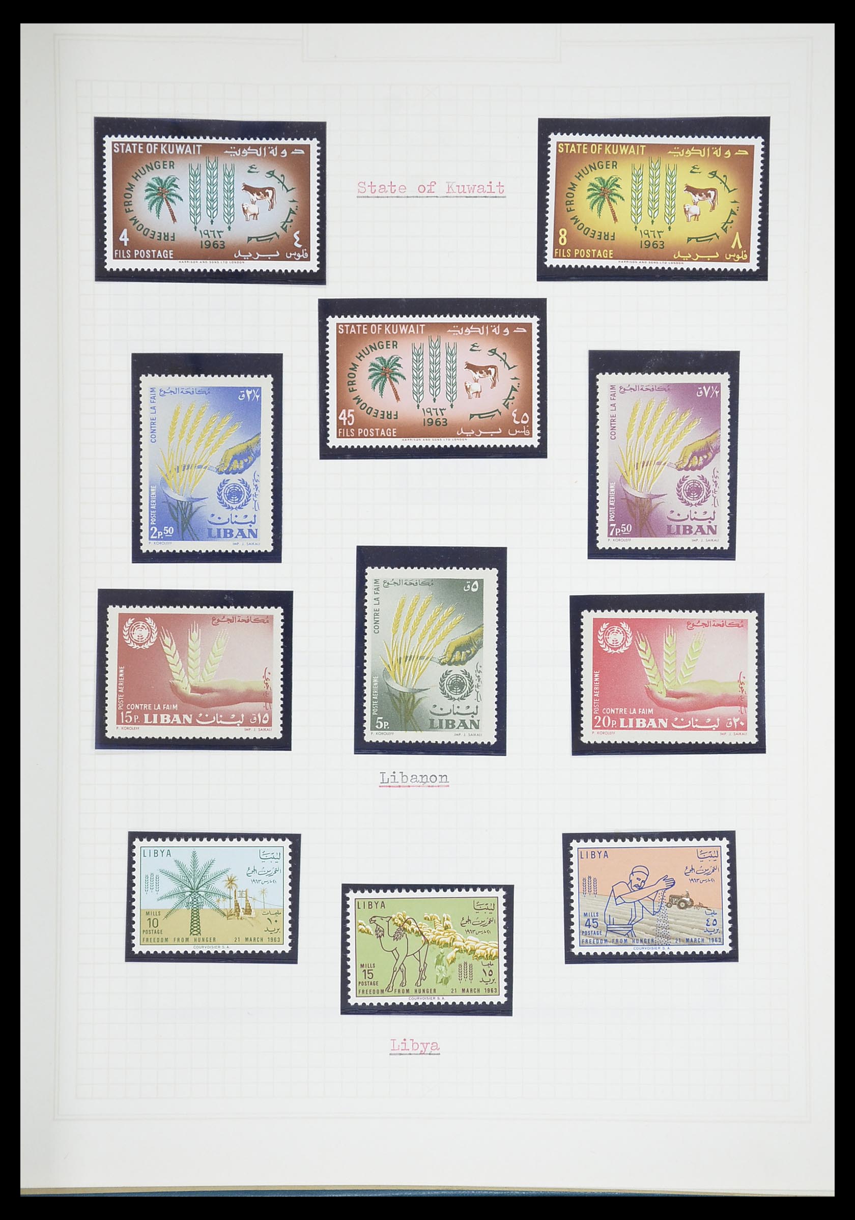 33747 443 - Postzegelverzameling 33747 Diverse motieven 1958-1986.