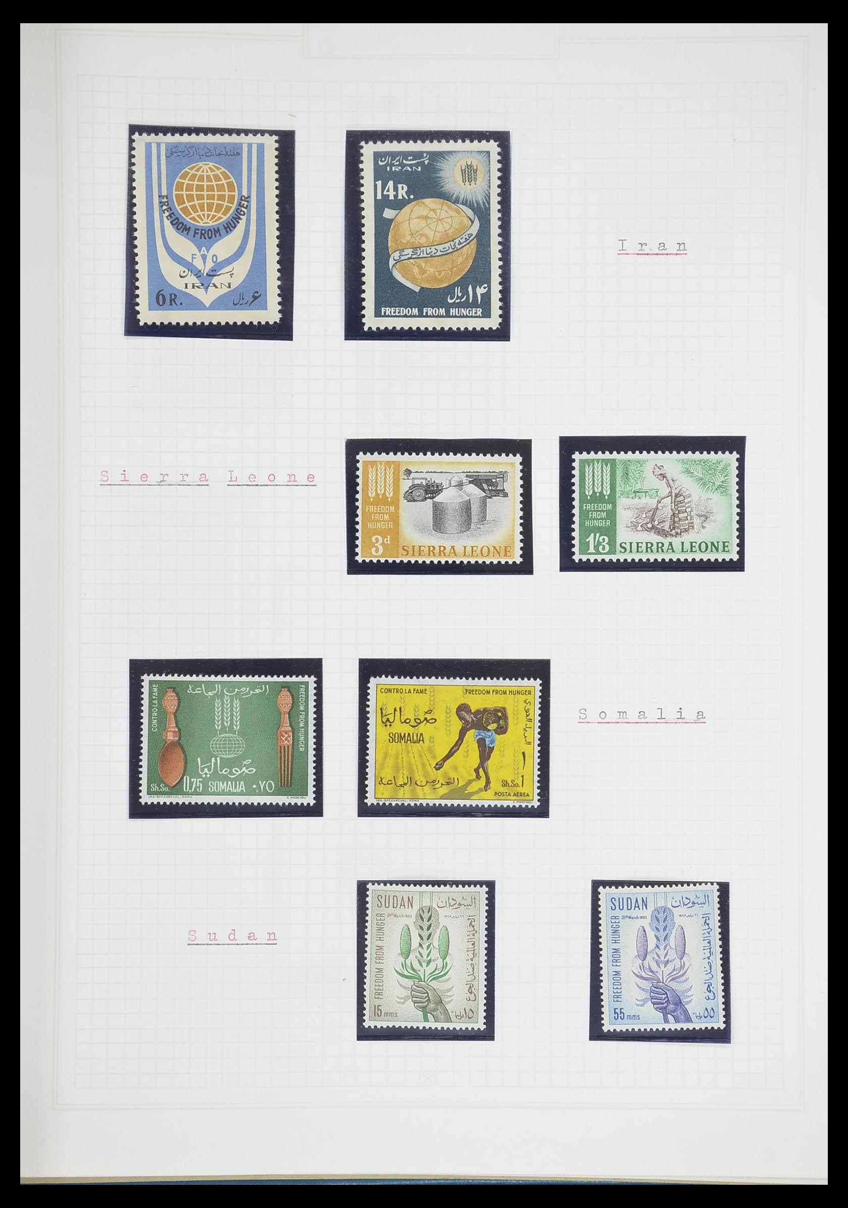33747 446 - Postzegelverzameling 33747 Diverse motieven 1958-1986.