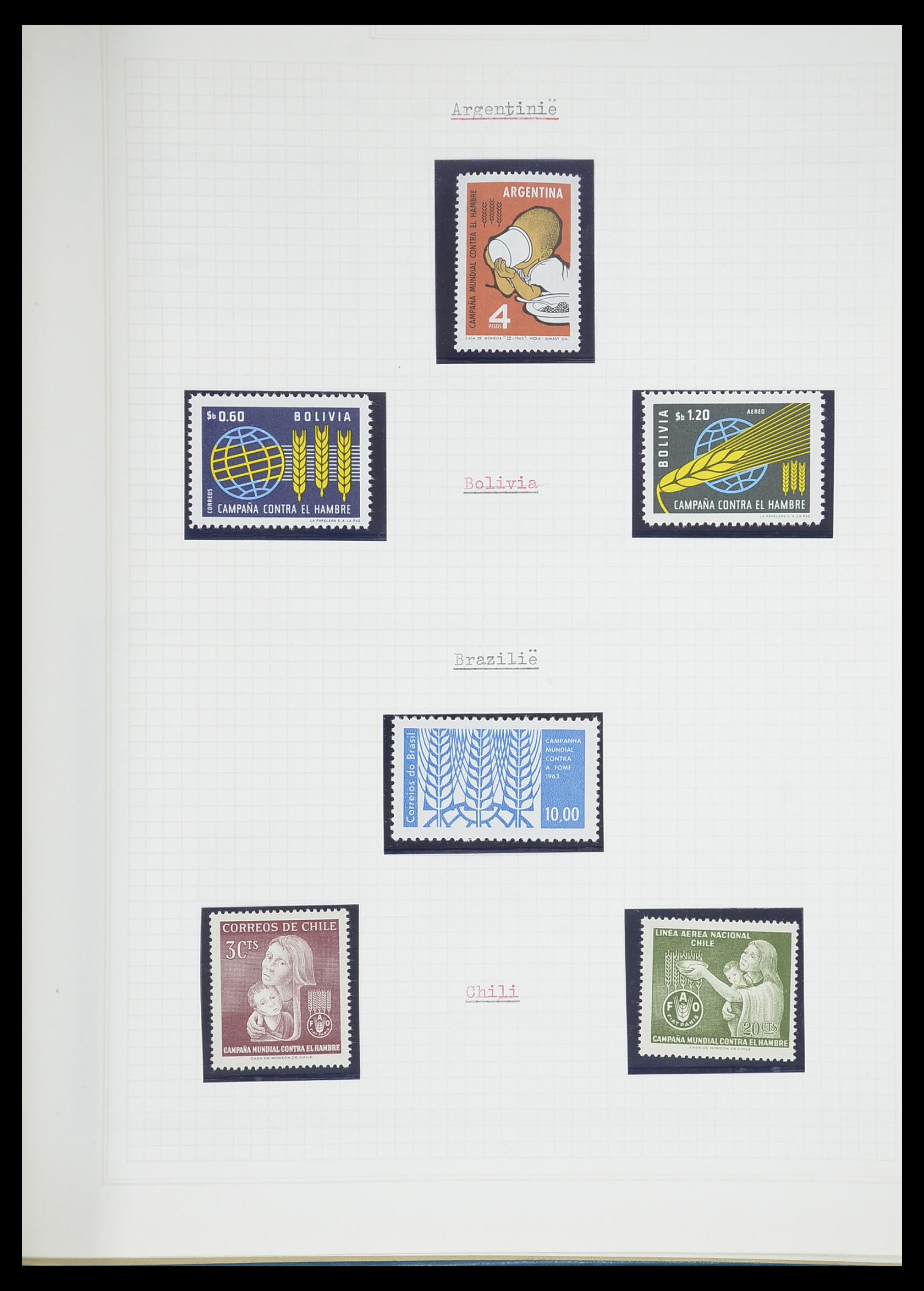 33747 456 - Postzegelverzameling 33747 Diverse motieven 1958-1986.