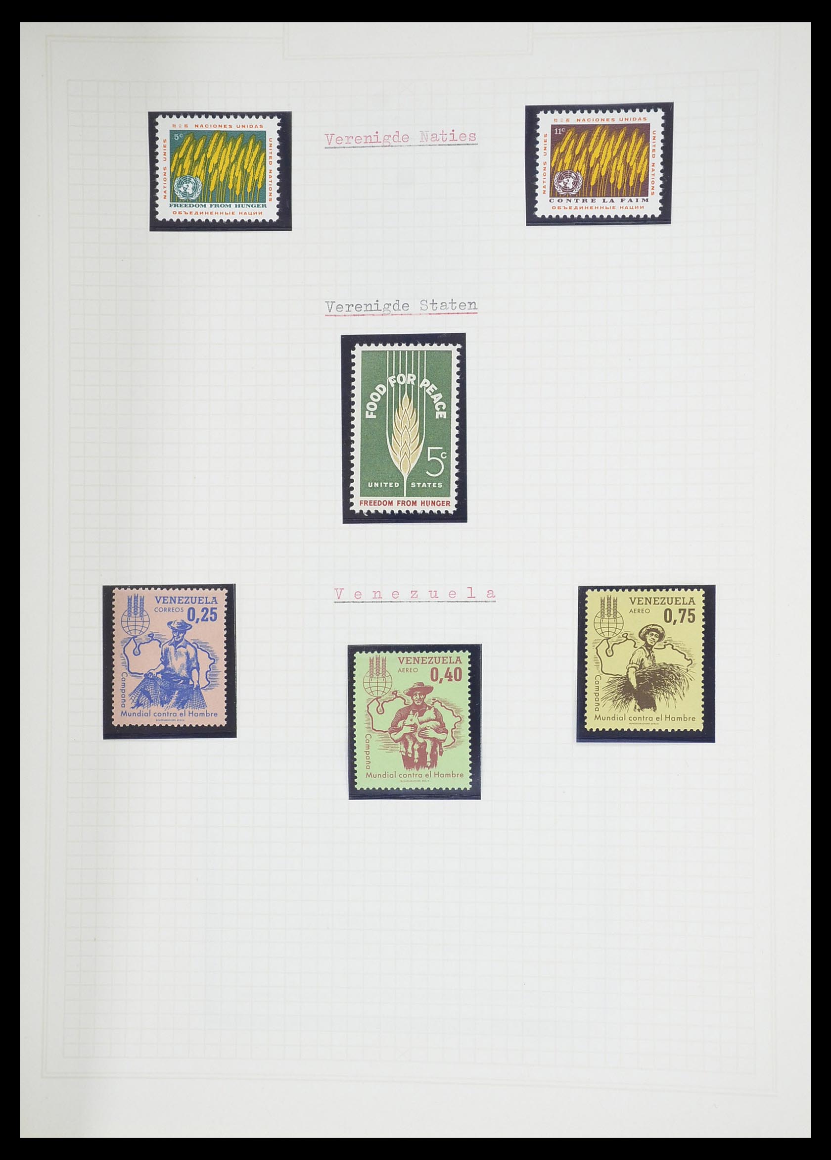 33747 461 - Postzegelverzameling 33747 Diverse motieven 1958-1986.