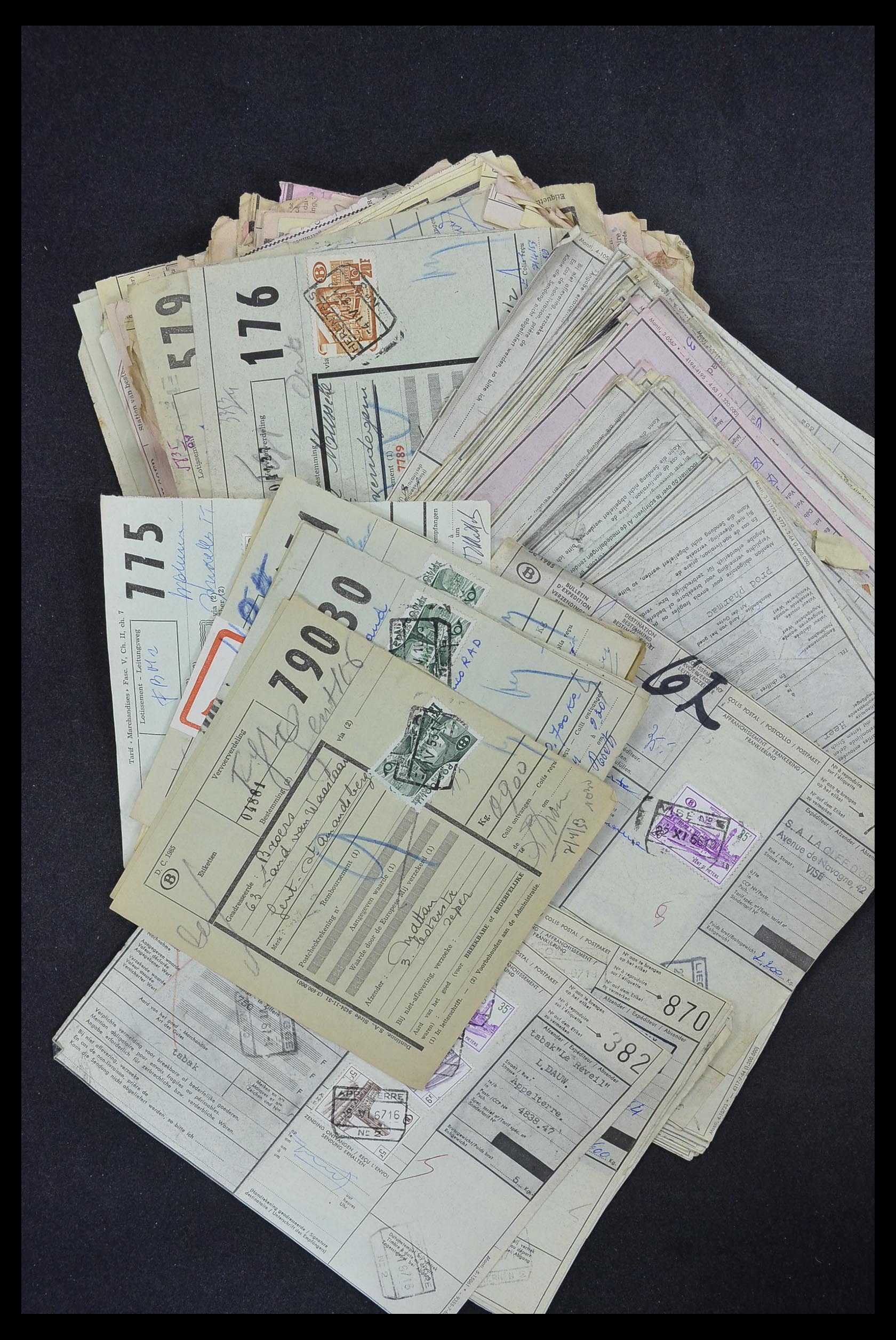 33749 014 - Stamp collection 33749 Belgium railroad 1886-1960.