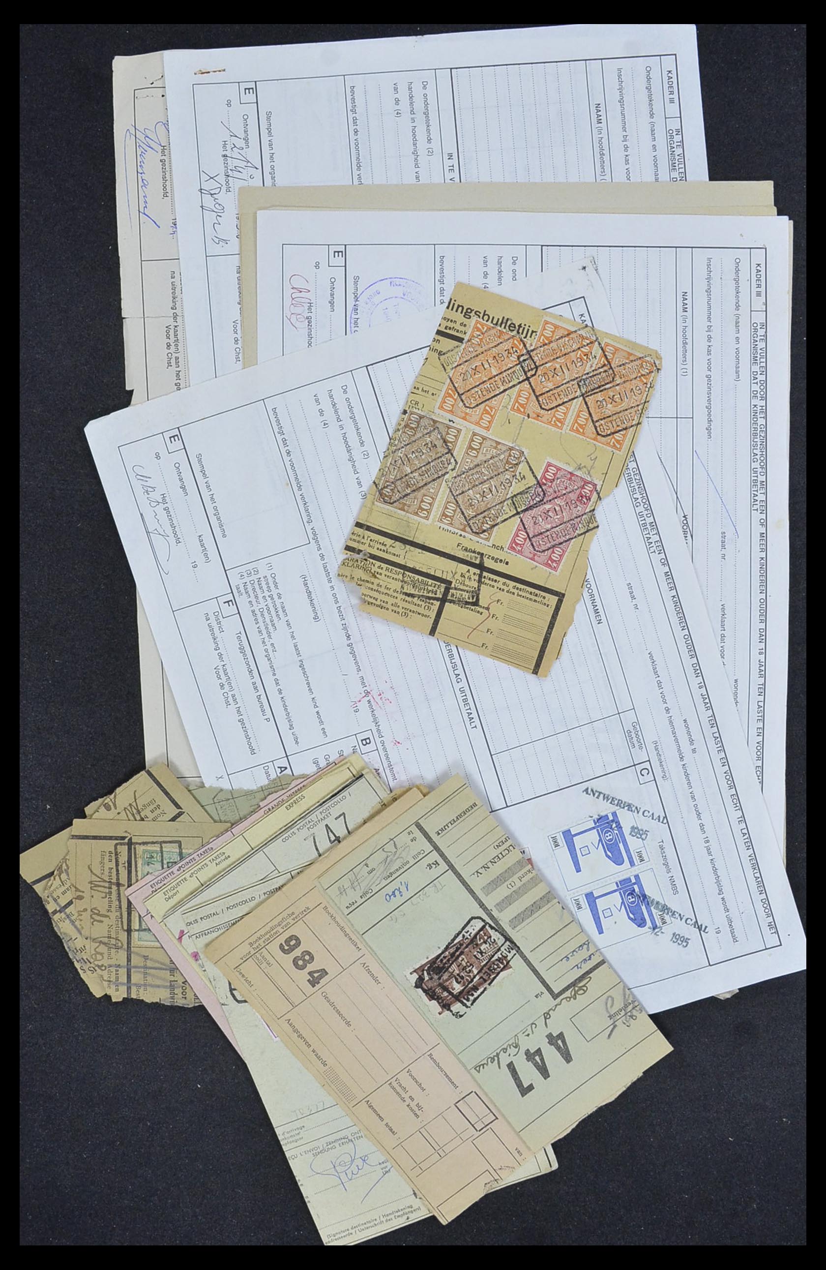 33749 023 - Stamp collection 33749 Belgium railroad 1886-1960.