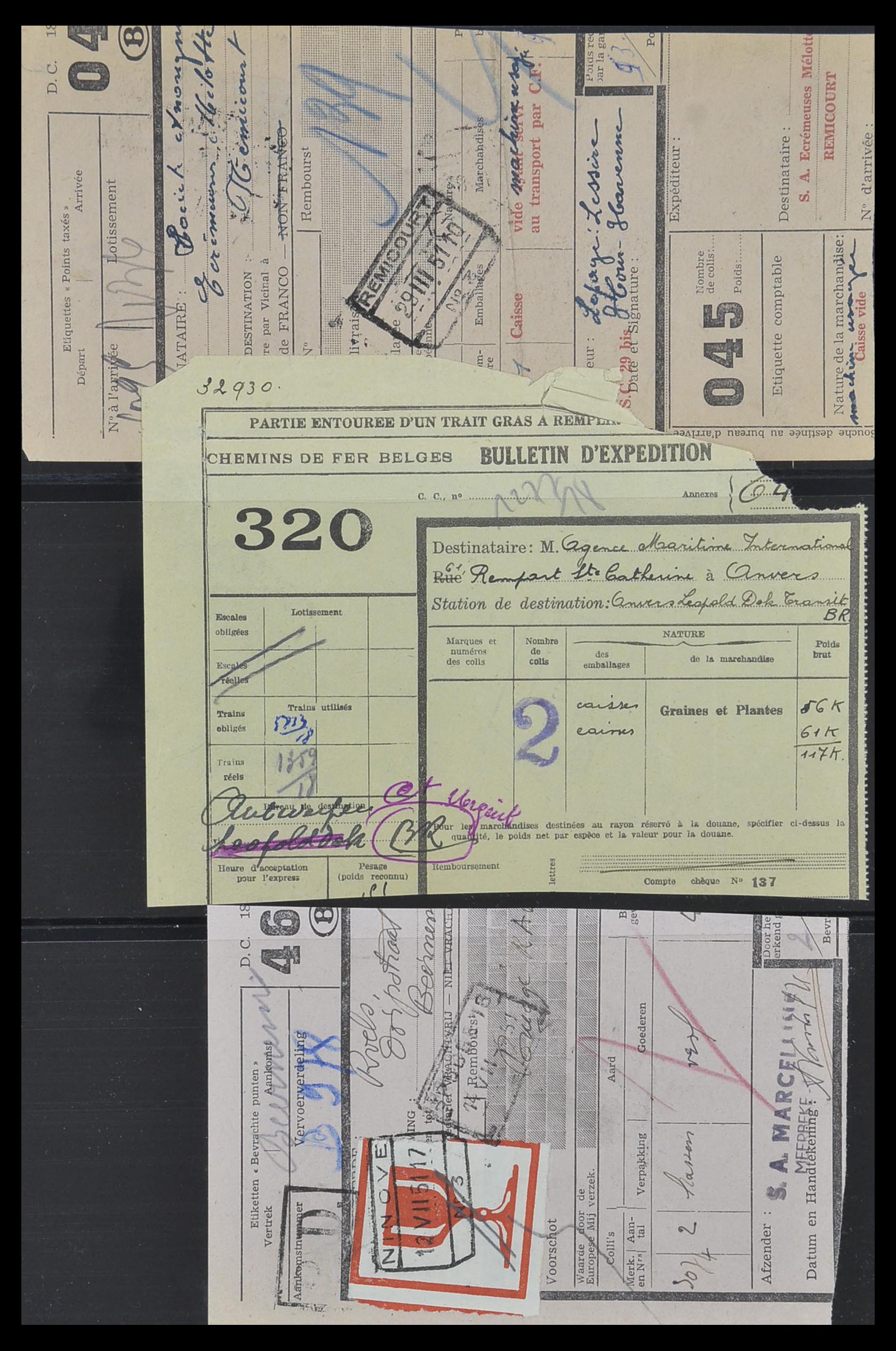 33749 058 - Stamp collection 33749 Belgium railroad 1886-1960.