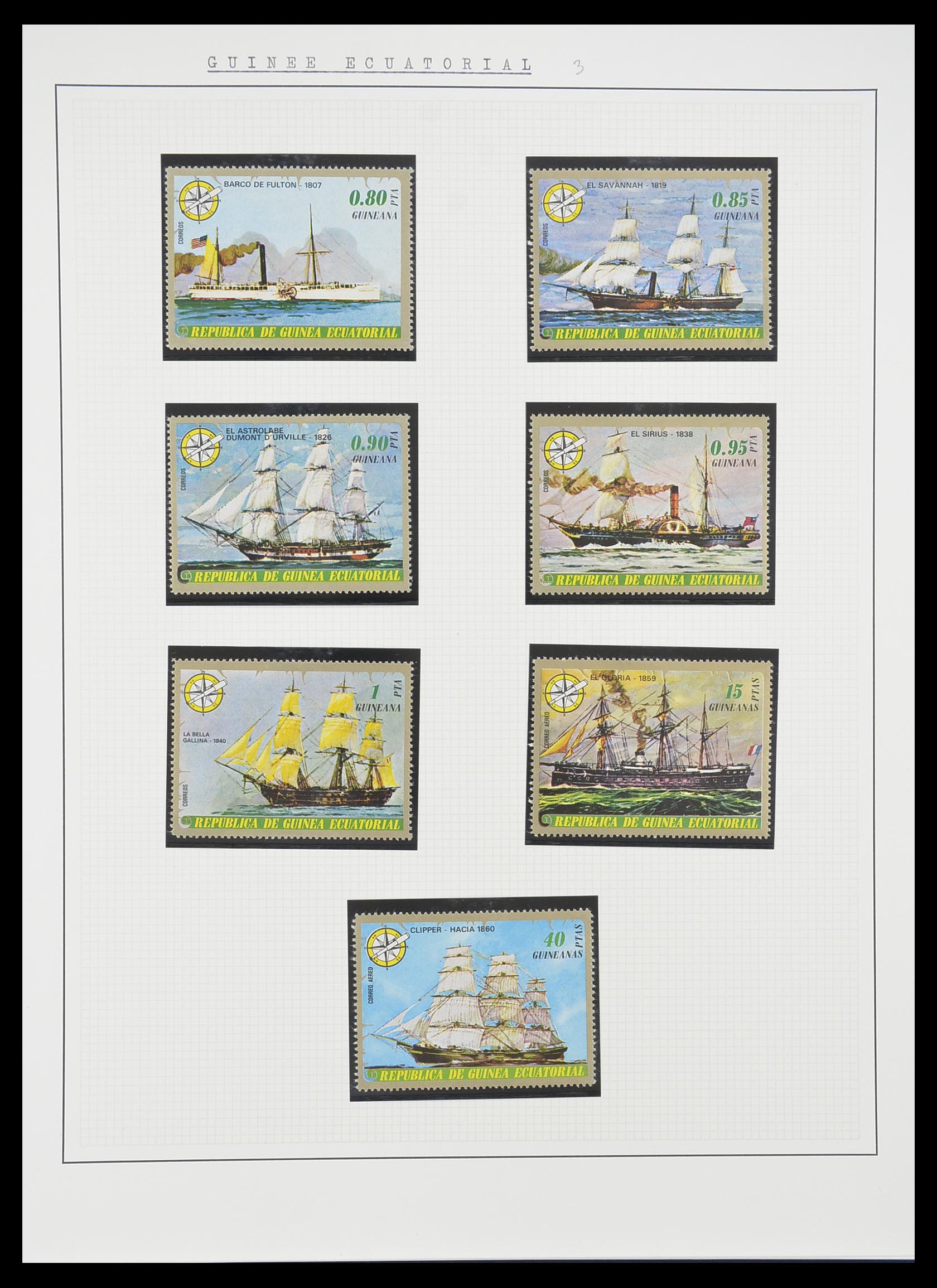 33750 0012 - Postzegelverzameling 33750 Motief schepen 1900-2017!