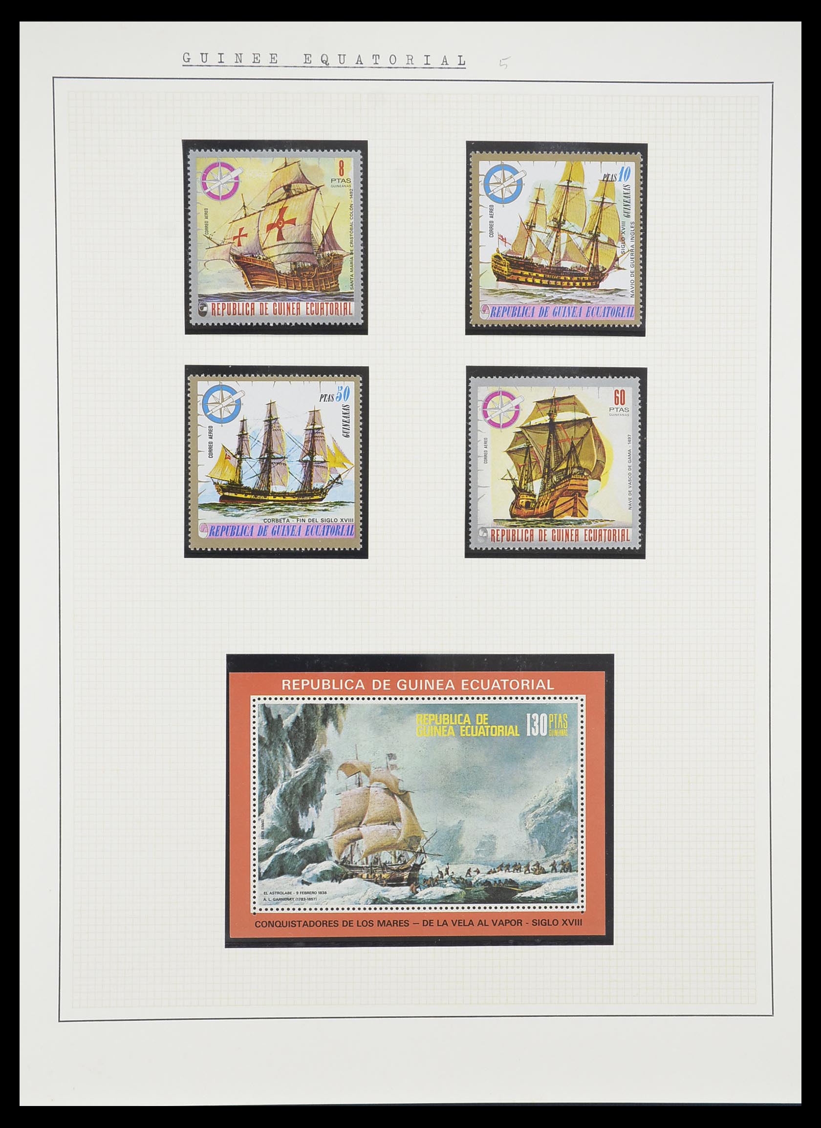 33750 0014 - Stamp collection 33750 Thematics ships 1900-2017!