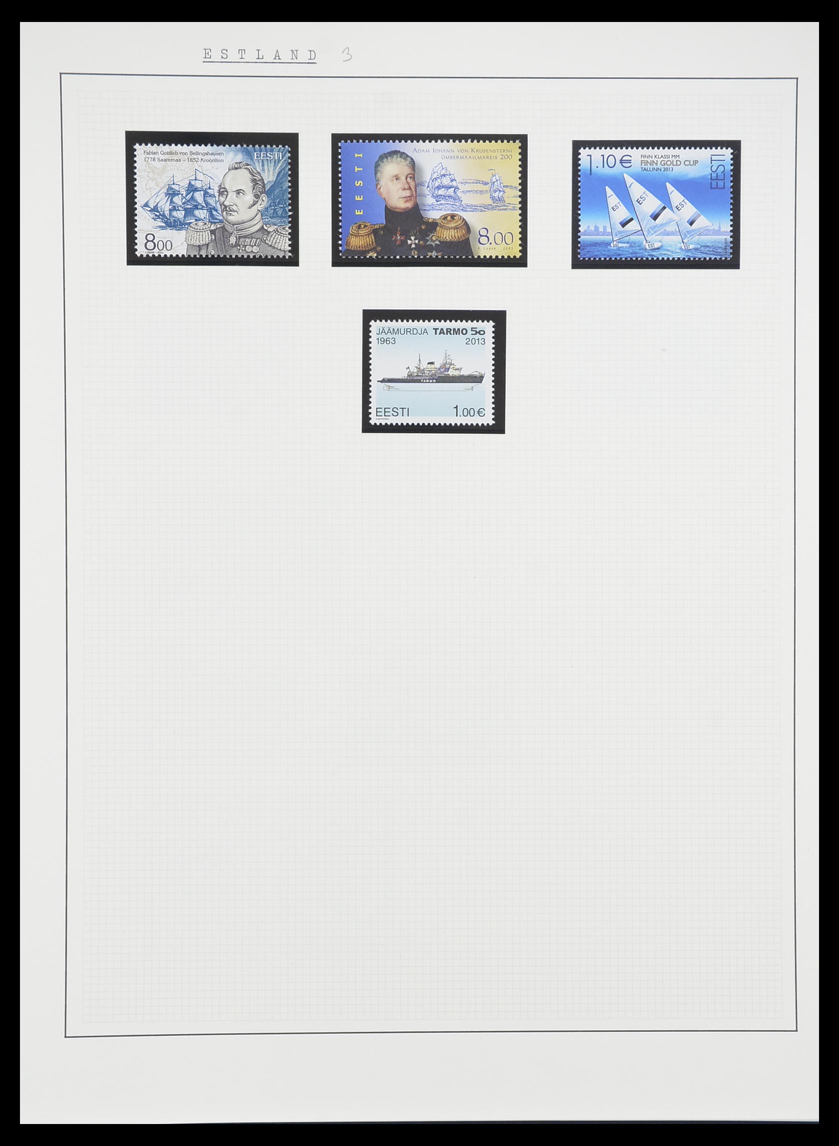 33750 0021 - Postzegelverzameling 33750 Motief schepen 1900-2017!