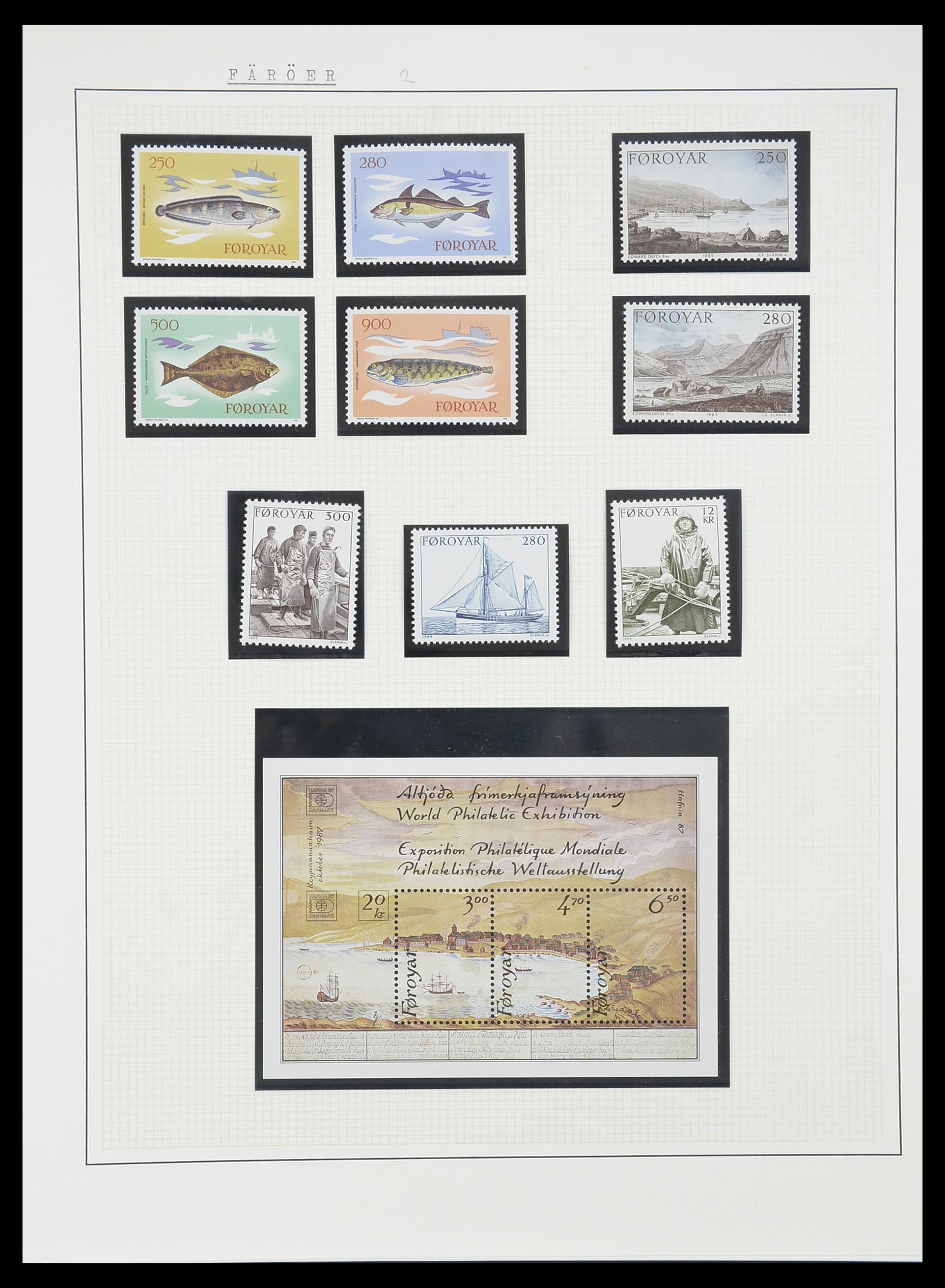 33750 0025 - Postzegelverzameling 33750 Motief schepen 1900-2017!